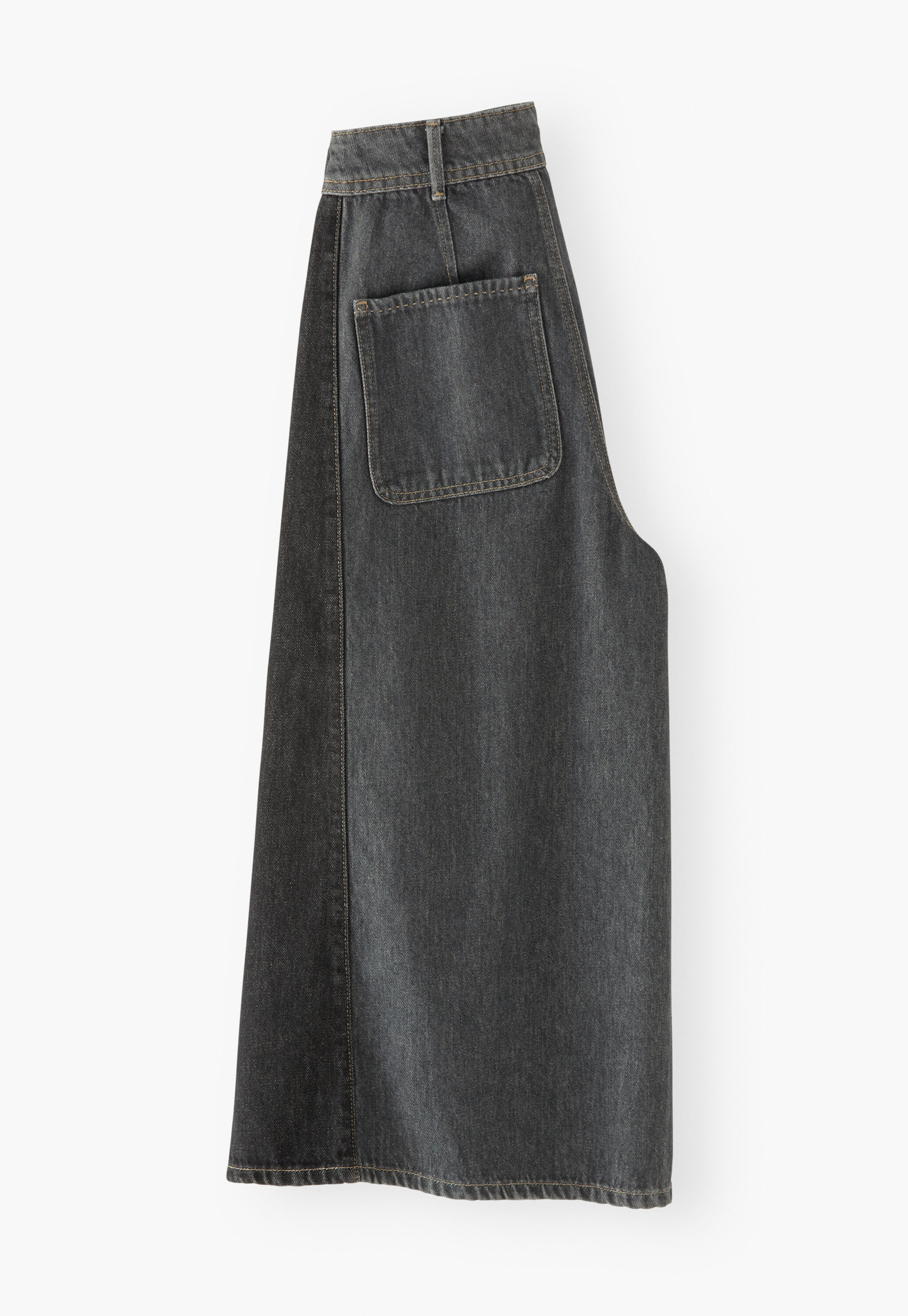 Denim Culotte, Graue Waschung, large