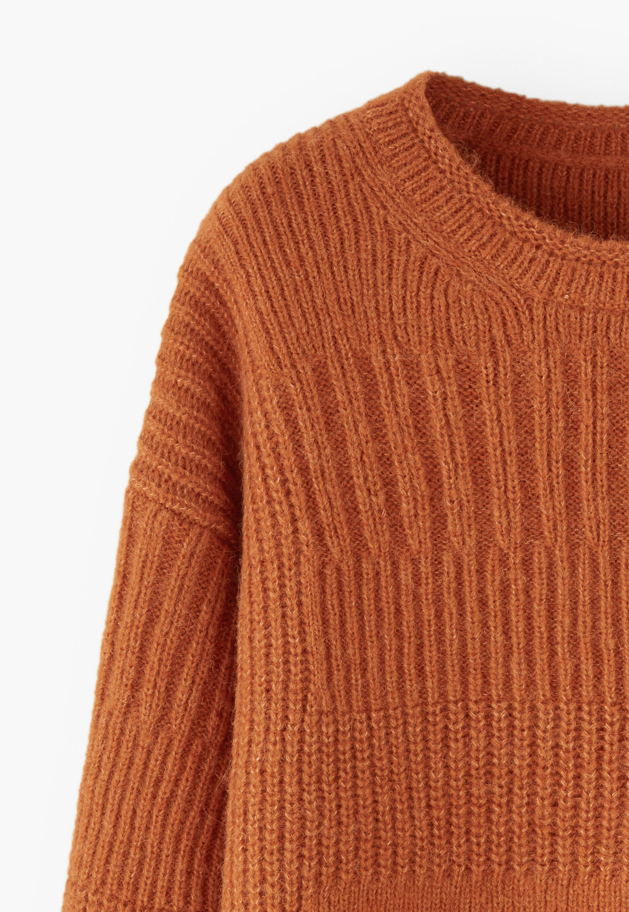Ripppullover, Gebranntes Orange, large