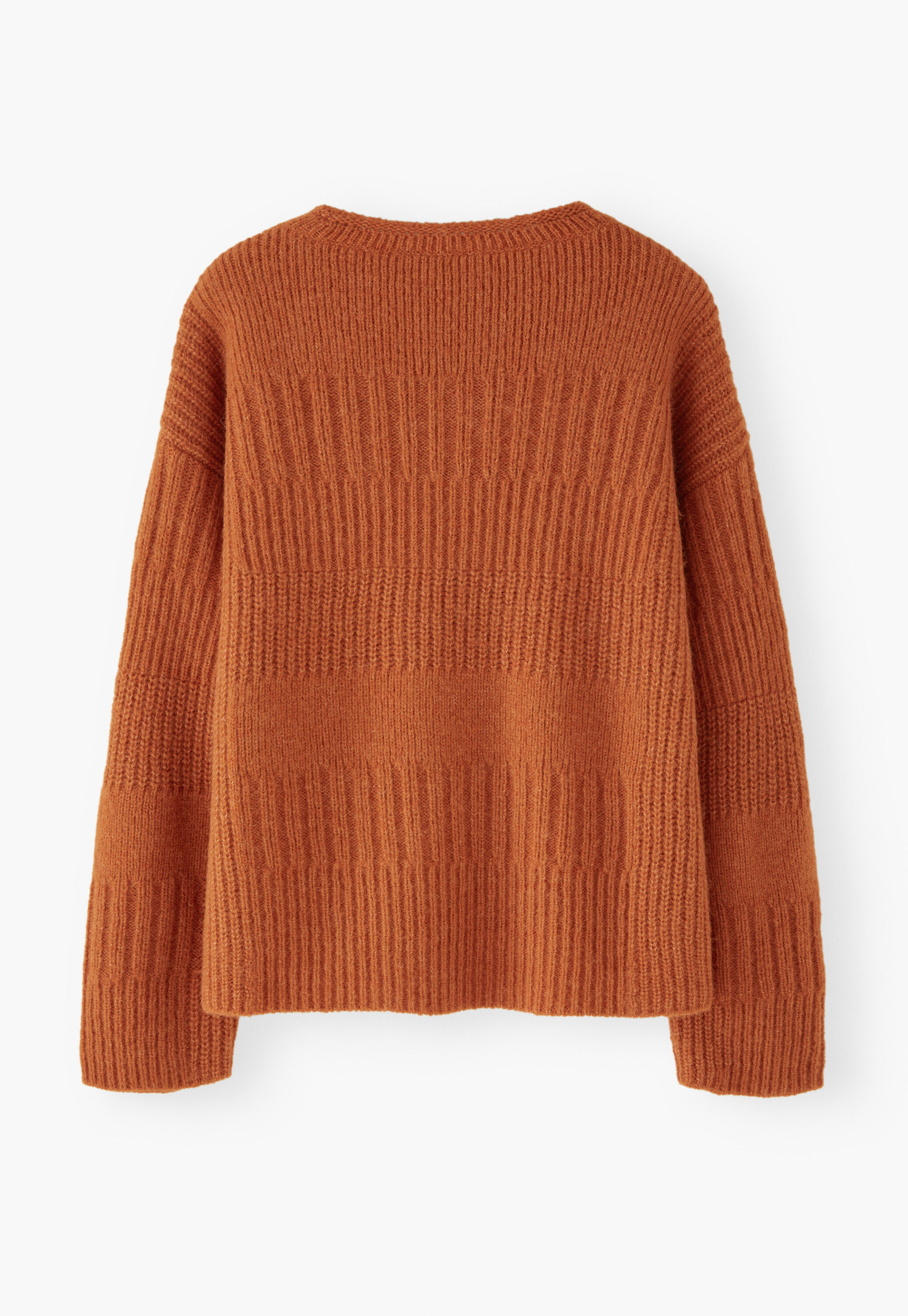 Ripppullover, Gebranntes Orange, large