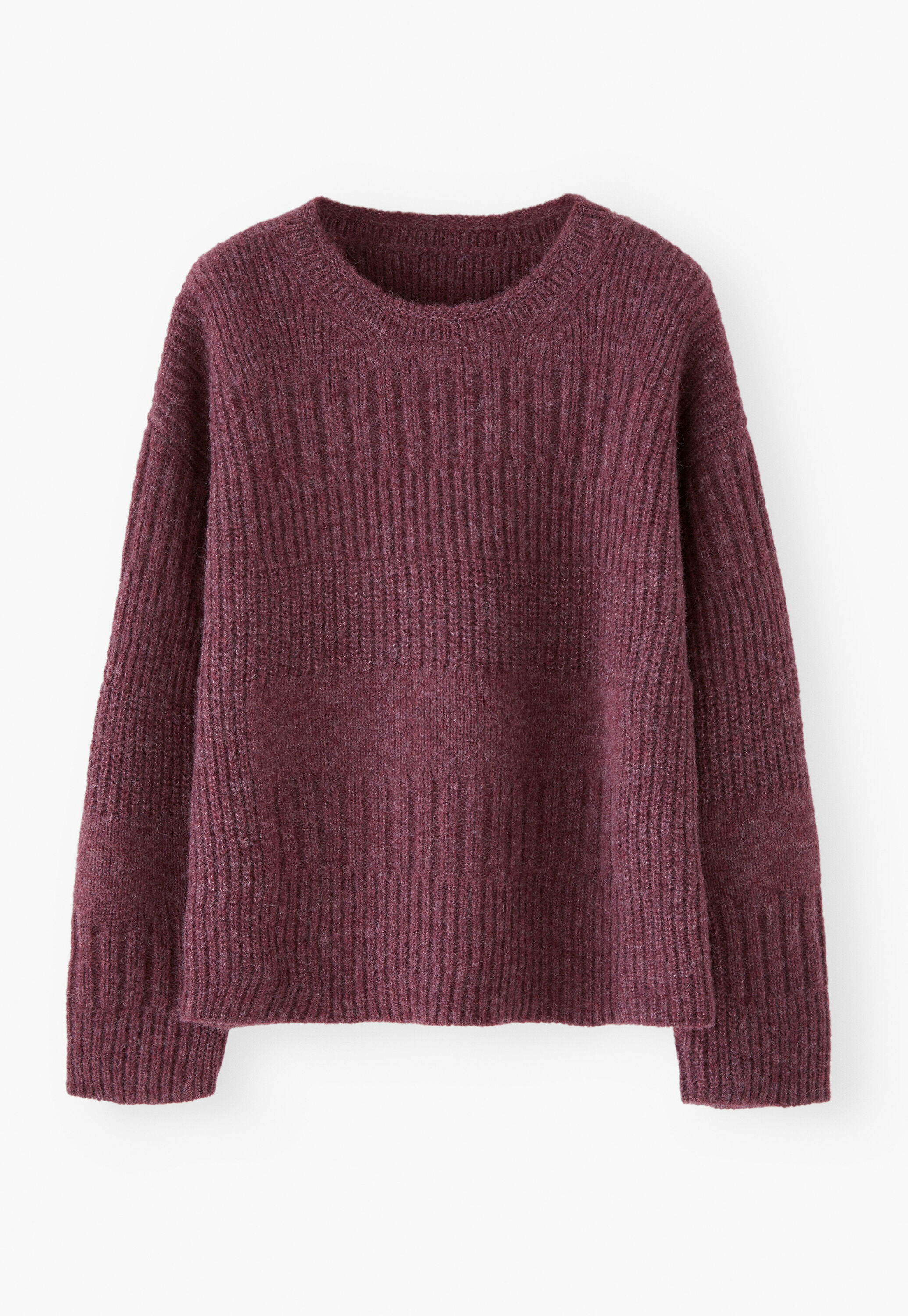 Ripppullover, Aubergine, large