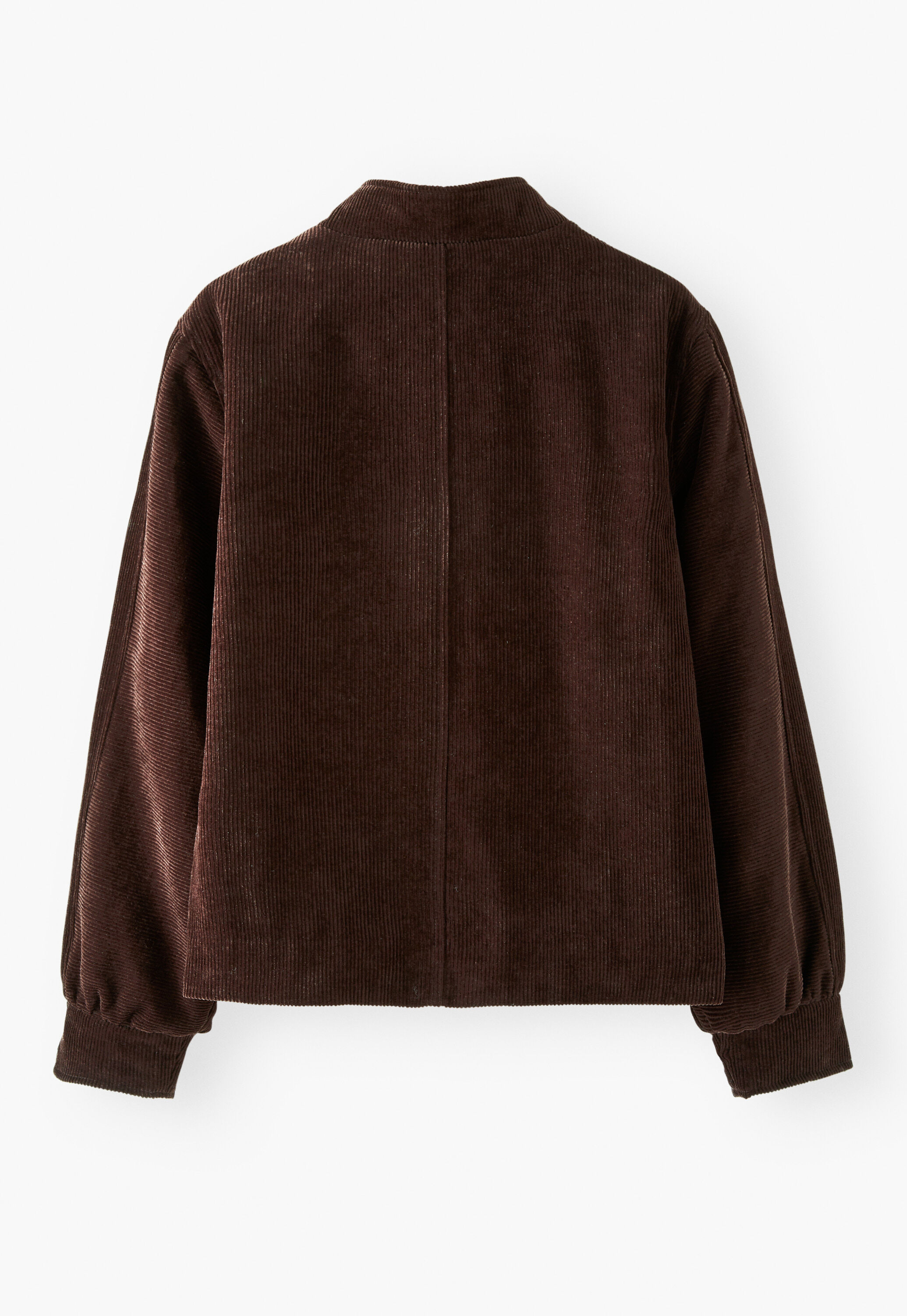 Zweireihige Jacke, Dunkle Schokolade, large