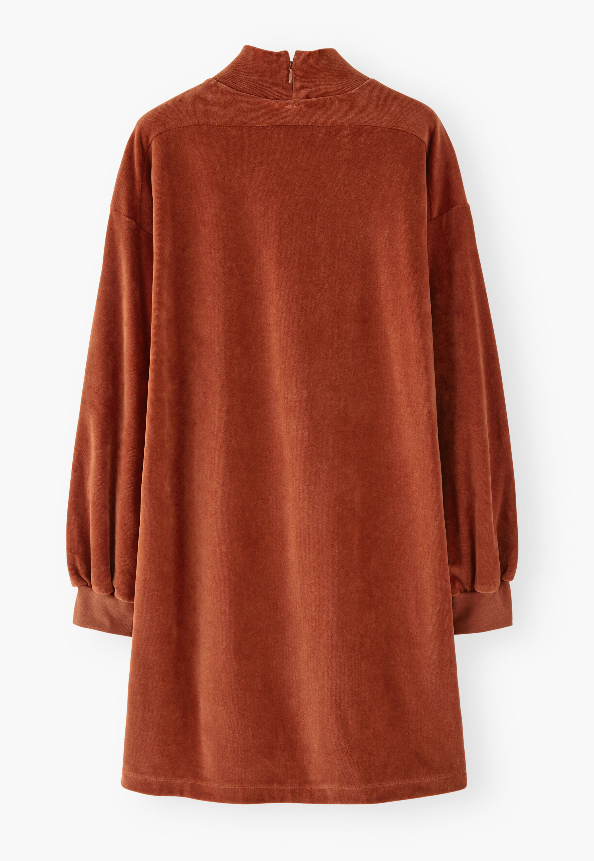 Sweatshirtkleid aus Jersey, Chili, large