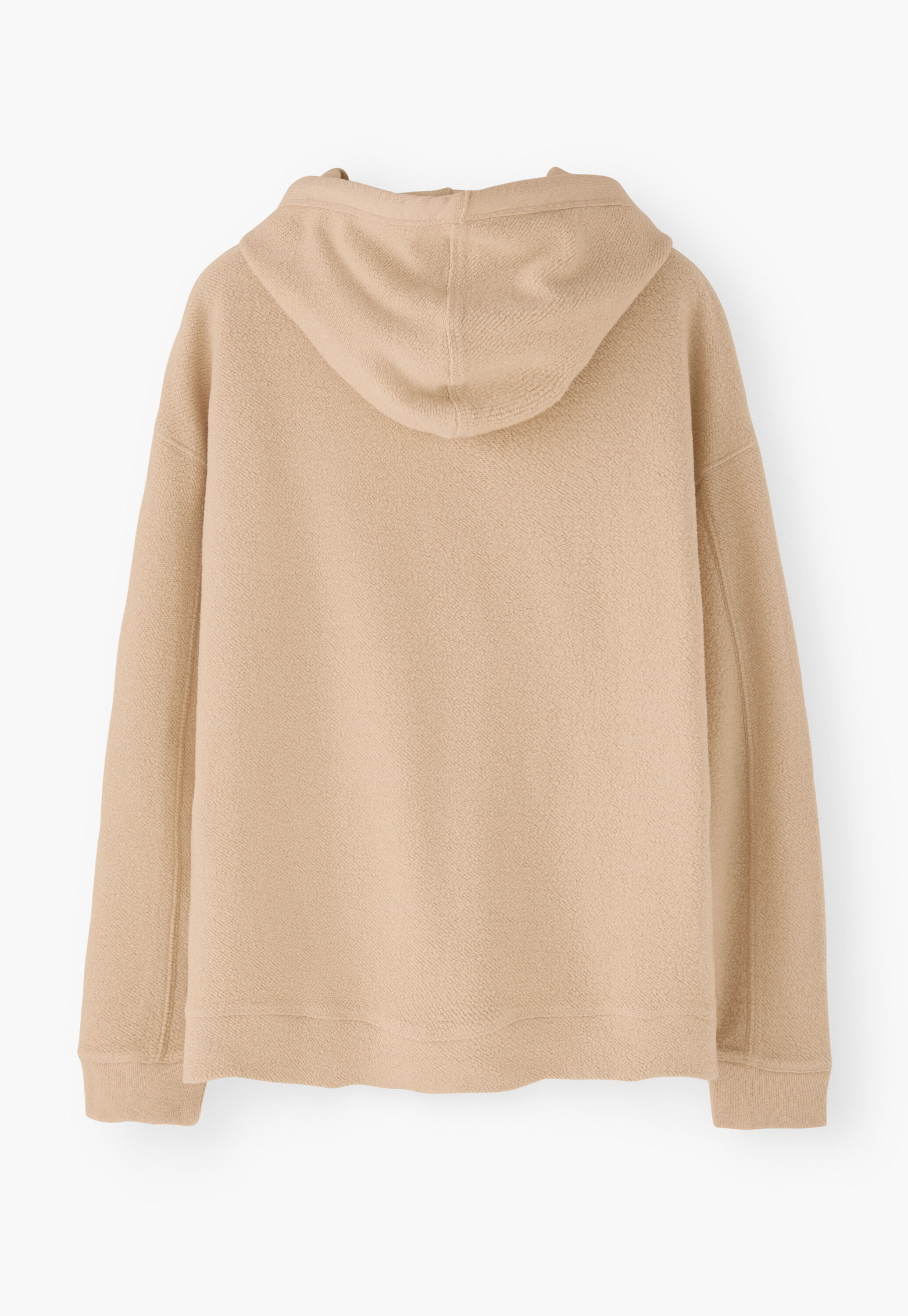 Fleece-Hoodie, Bl&uuml;te, large