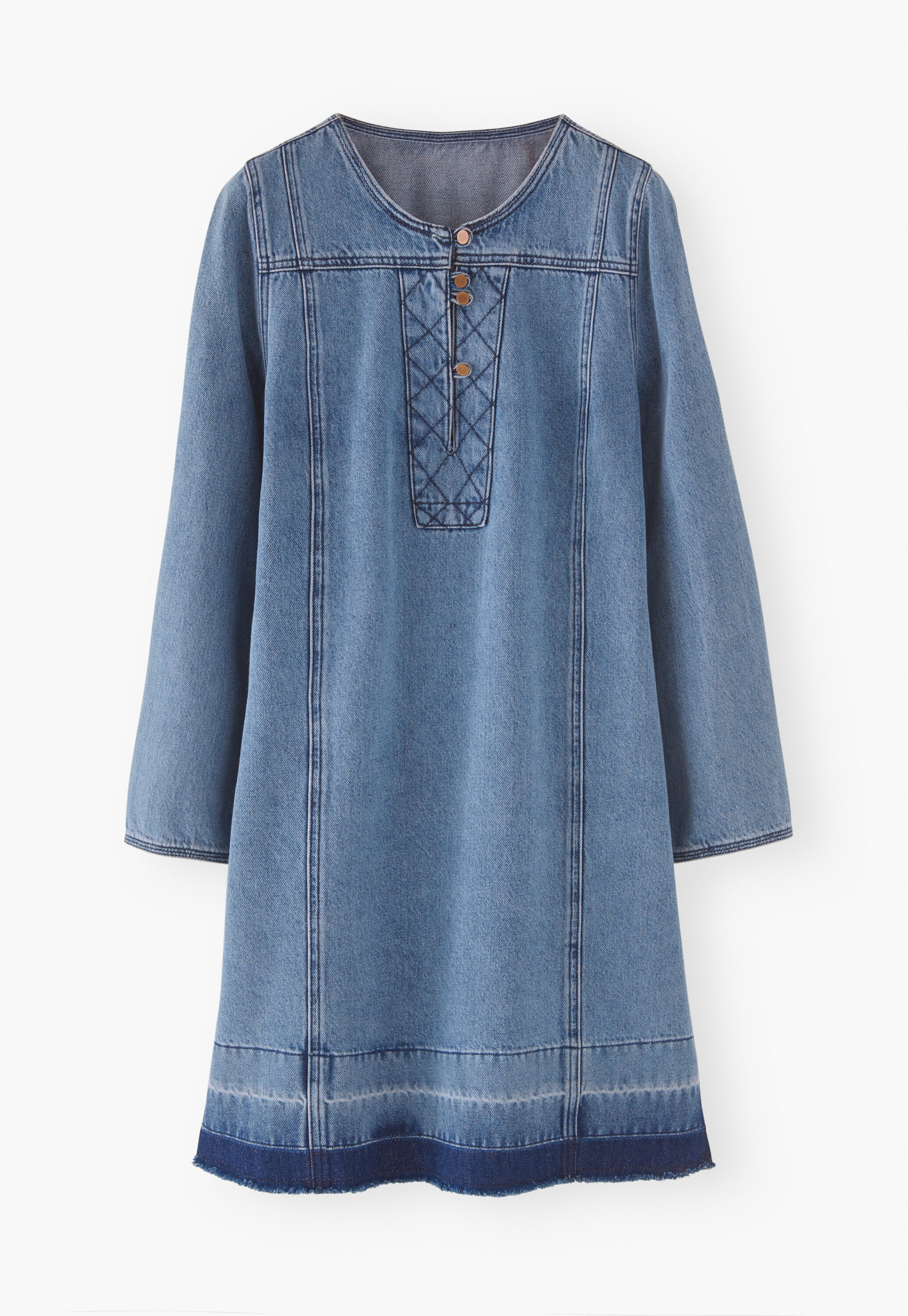 Shift-Kleid aus Denim