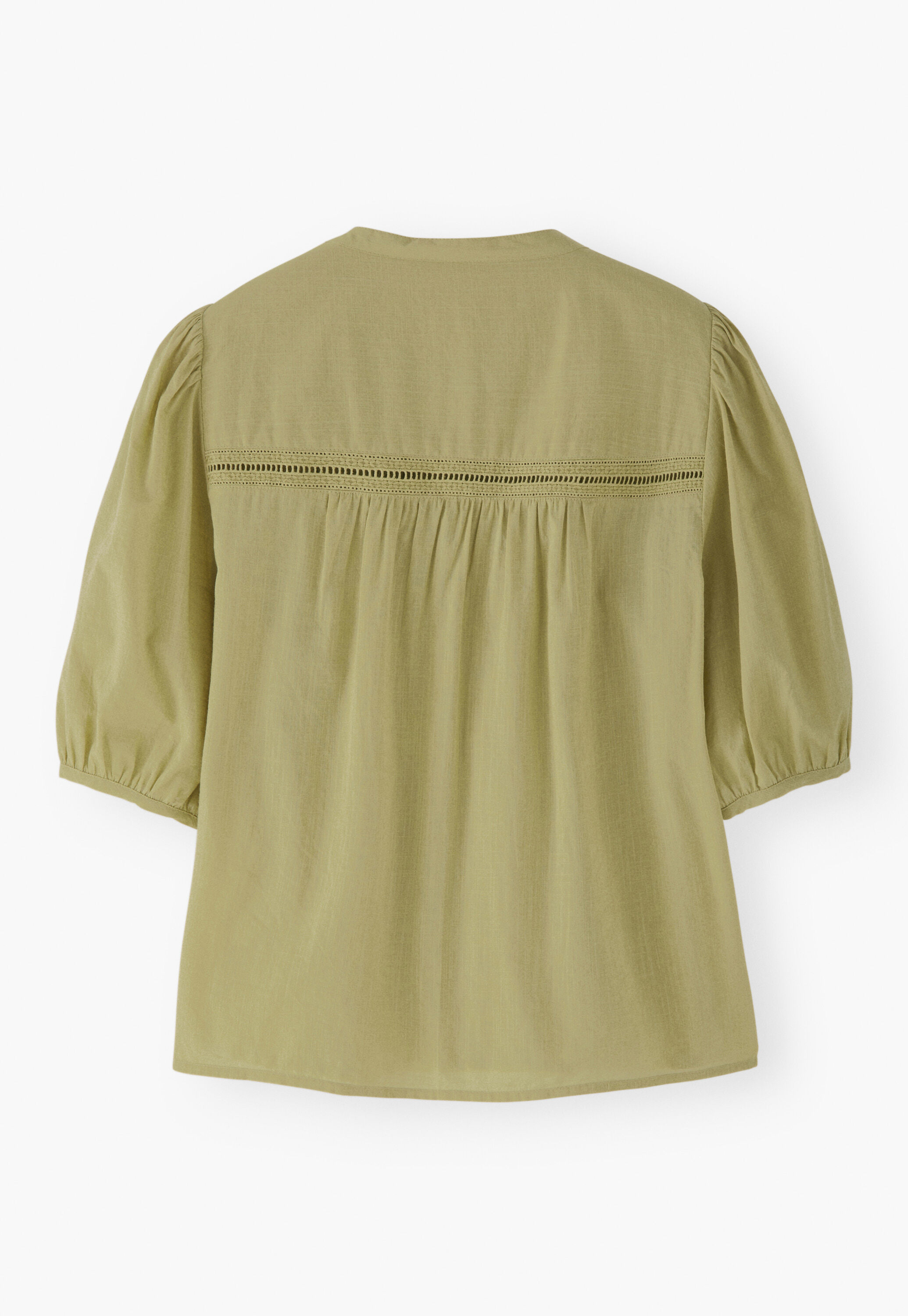 Bluse mit Biesen