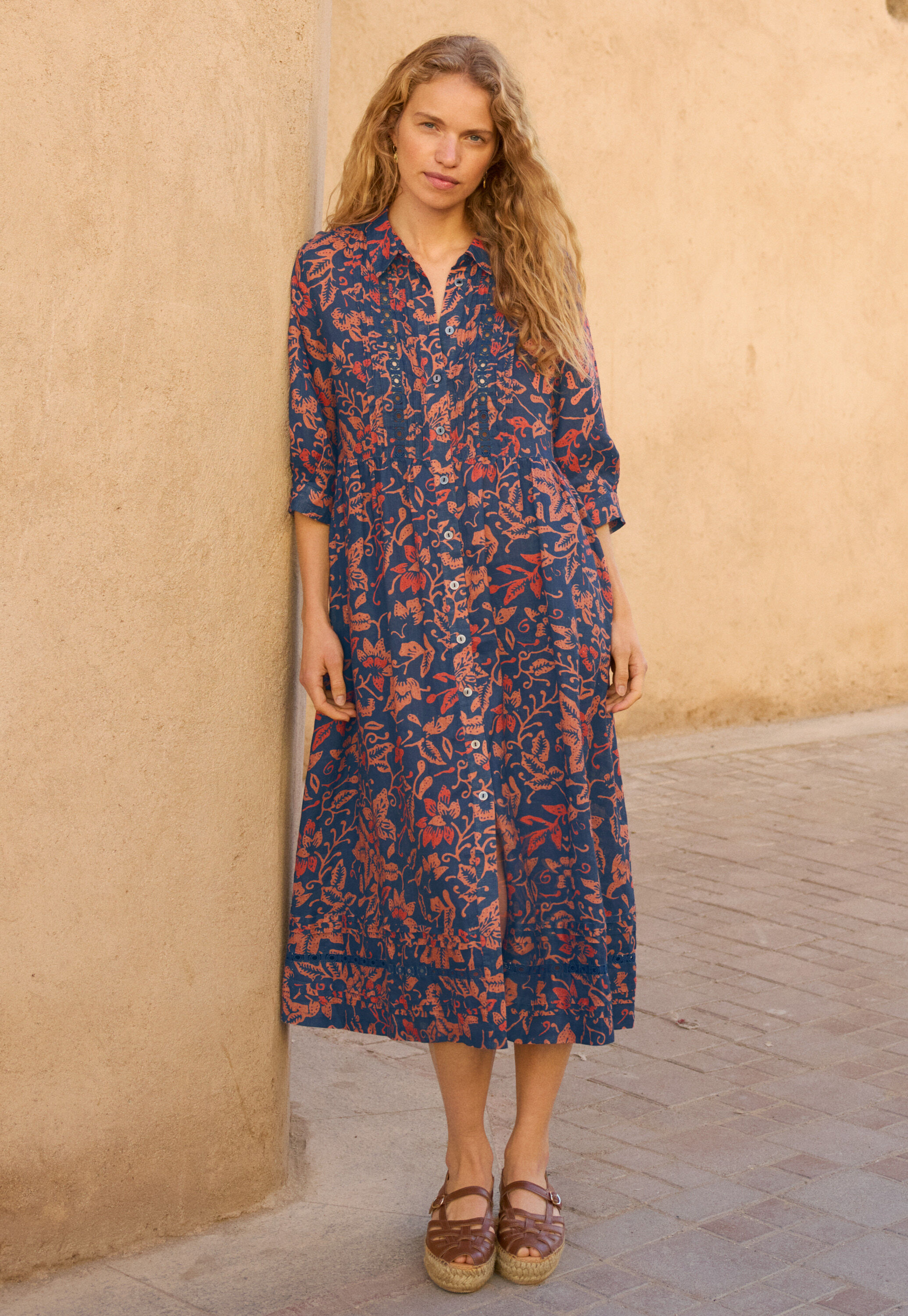 Bedrucktes Kleid