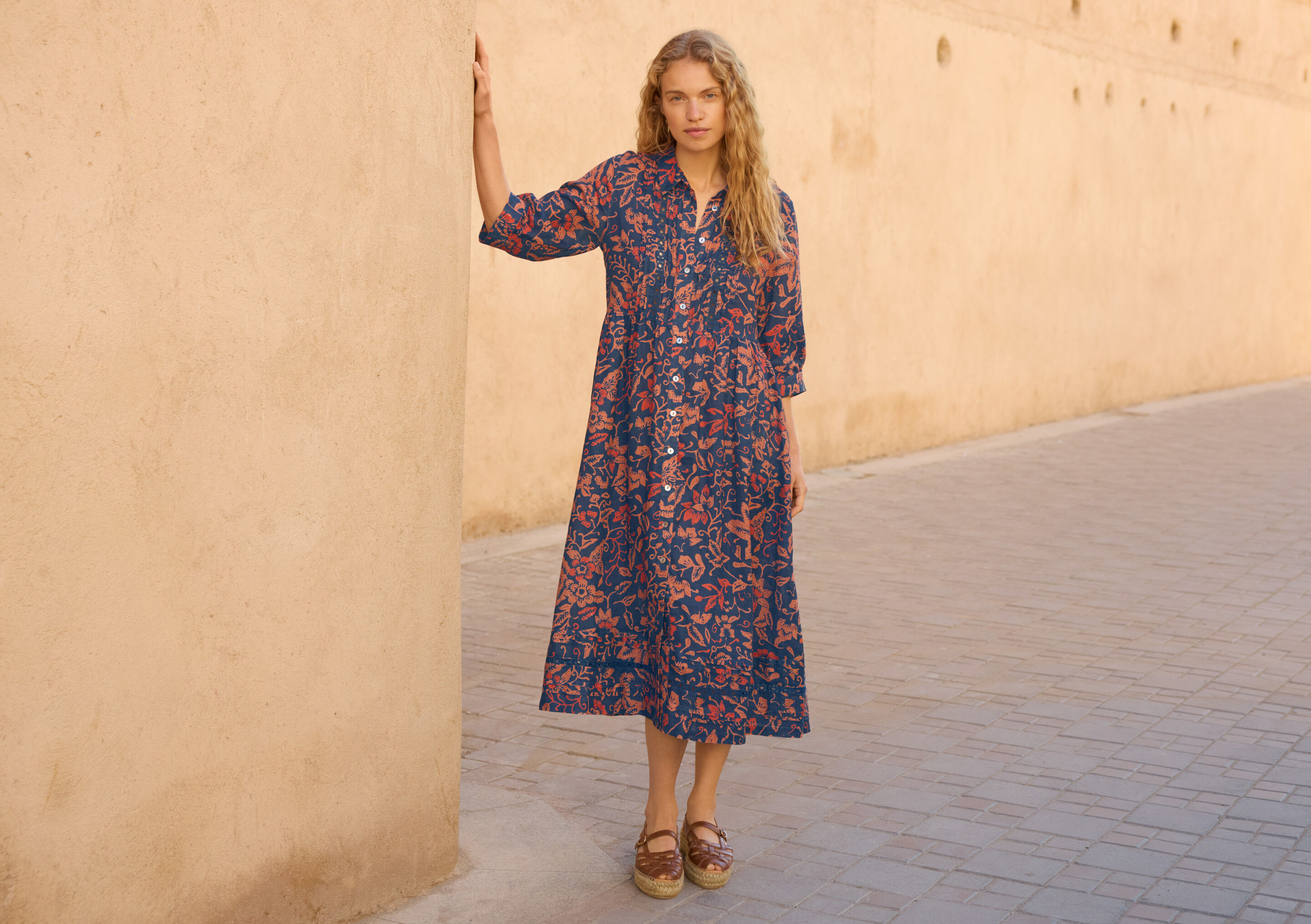 Bedrucktes Kleid