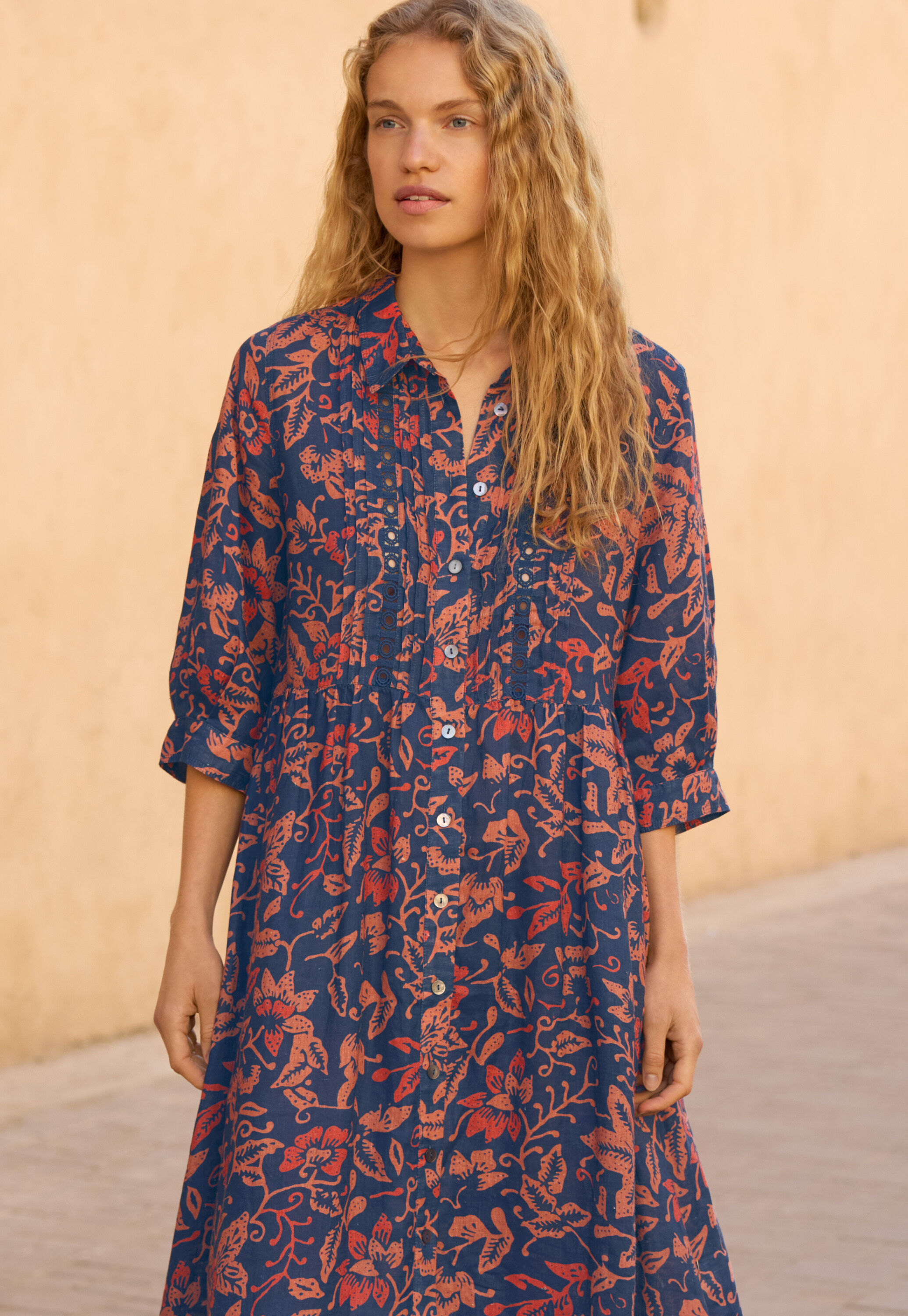 Bedrucktes Kleid
