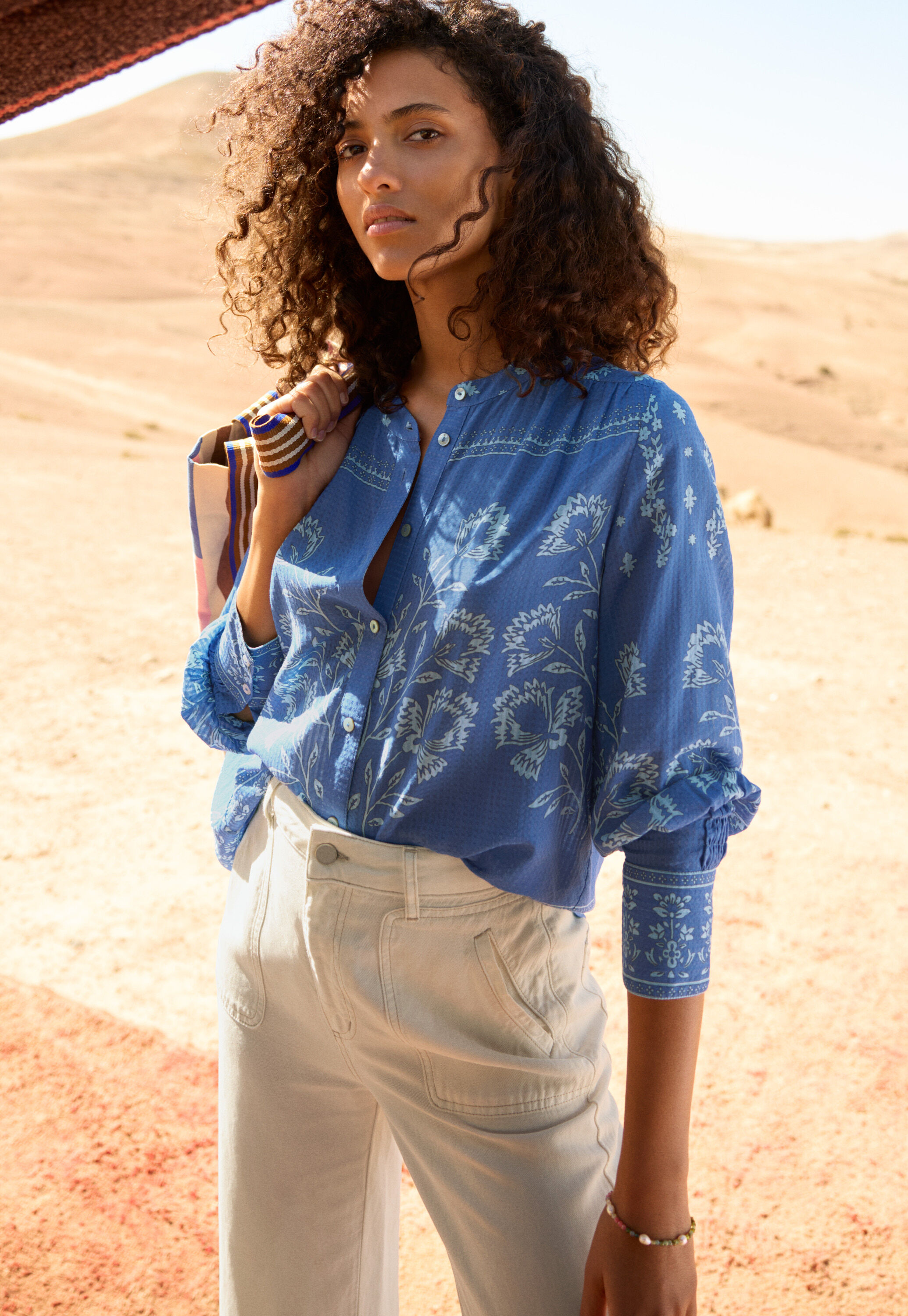 Bedruckte Bluse