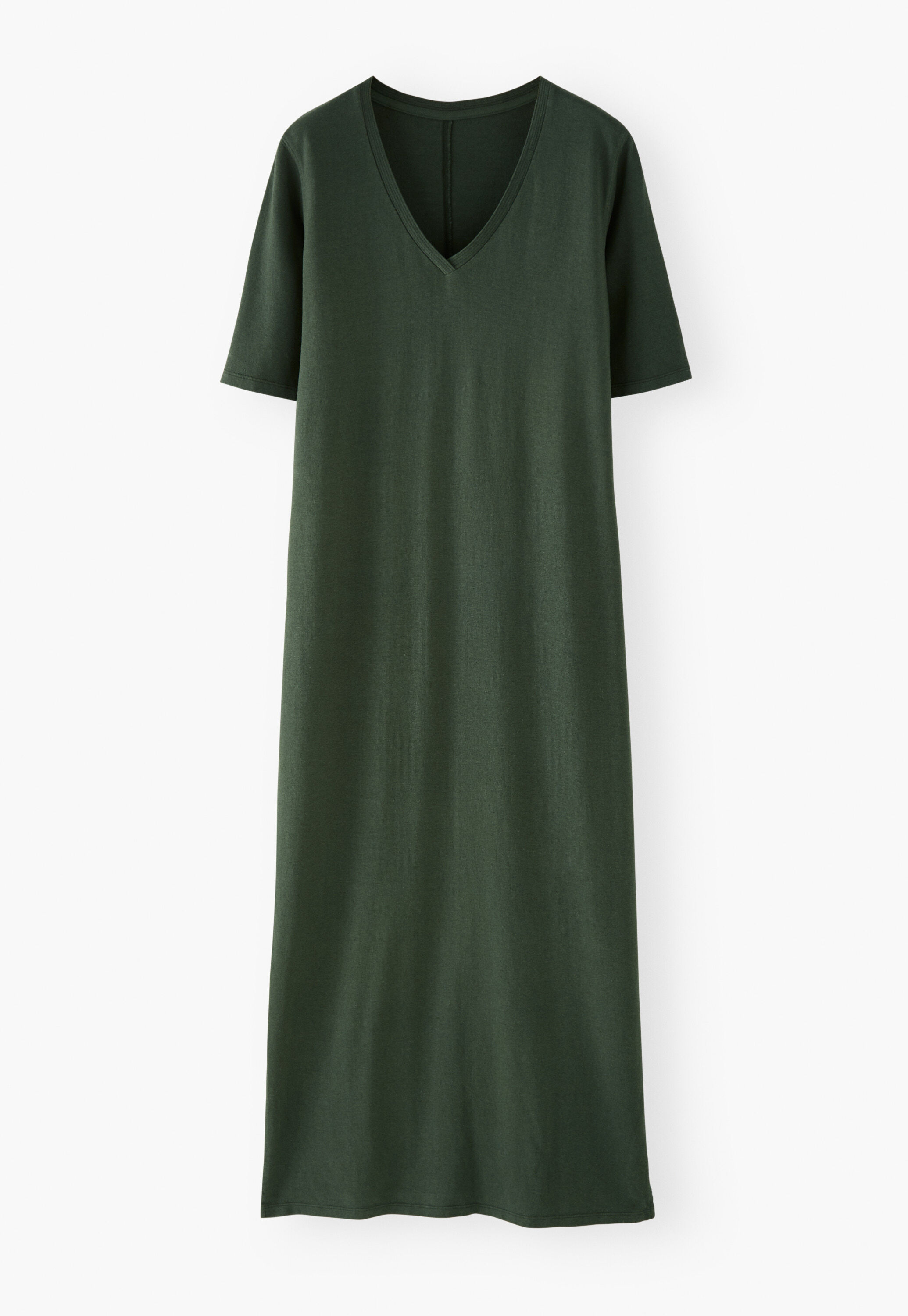 Kleid mit V-Ausschnitt