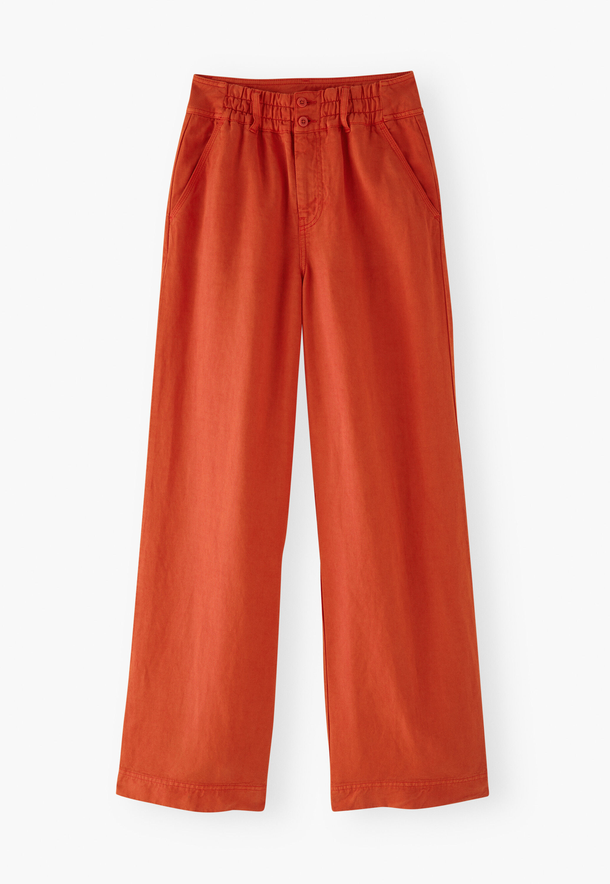 Hose mit weitem Bein