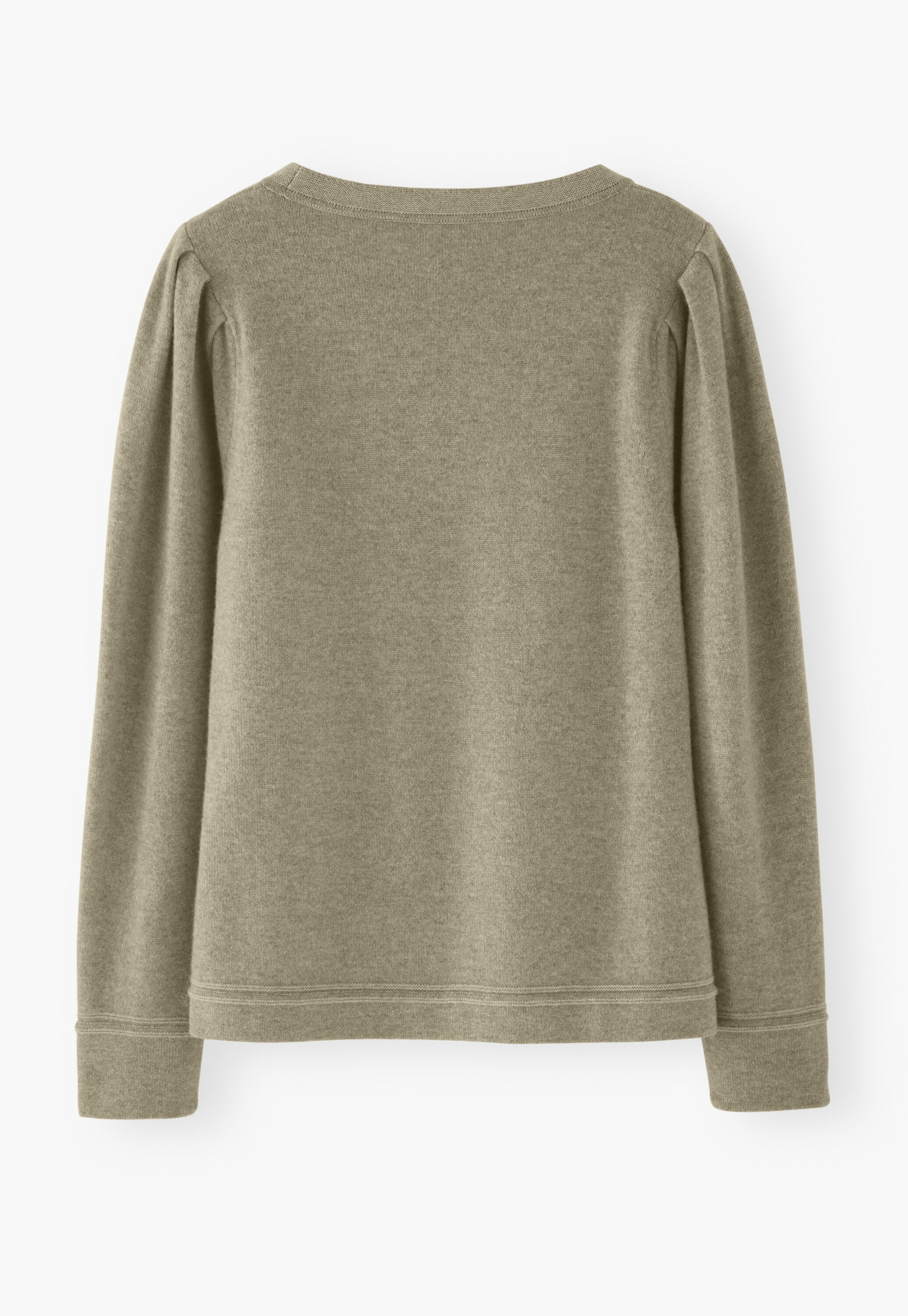 Pullover mit Puff&auml;rmeln
