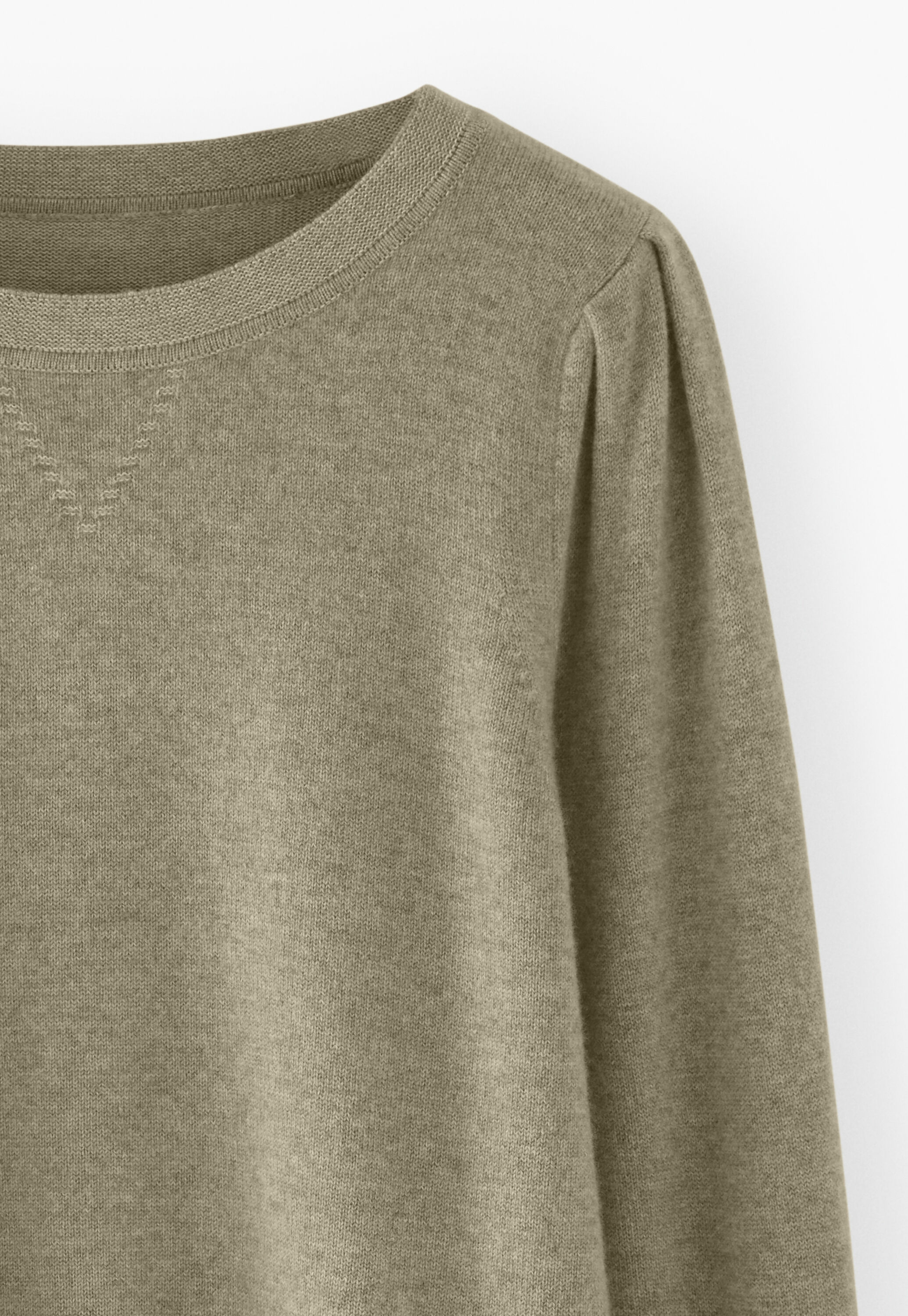 Pullover mit Puff&auml;rmeln