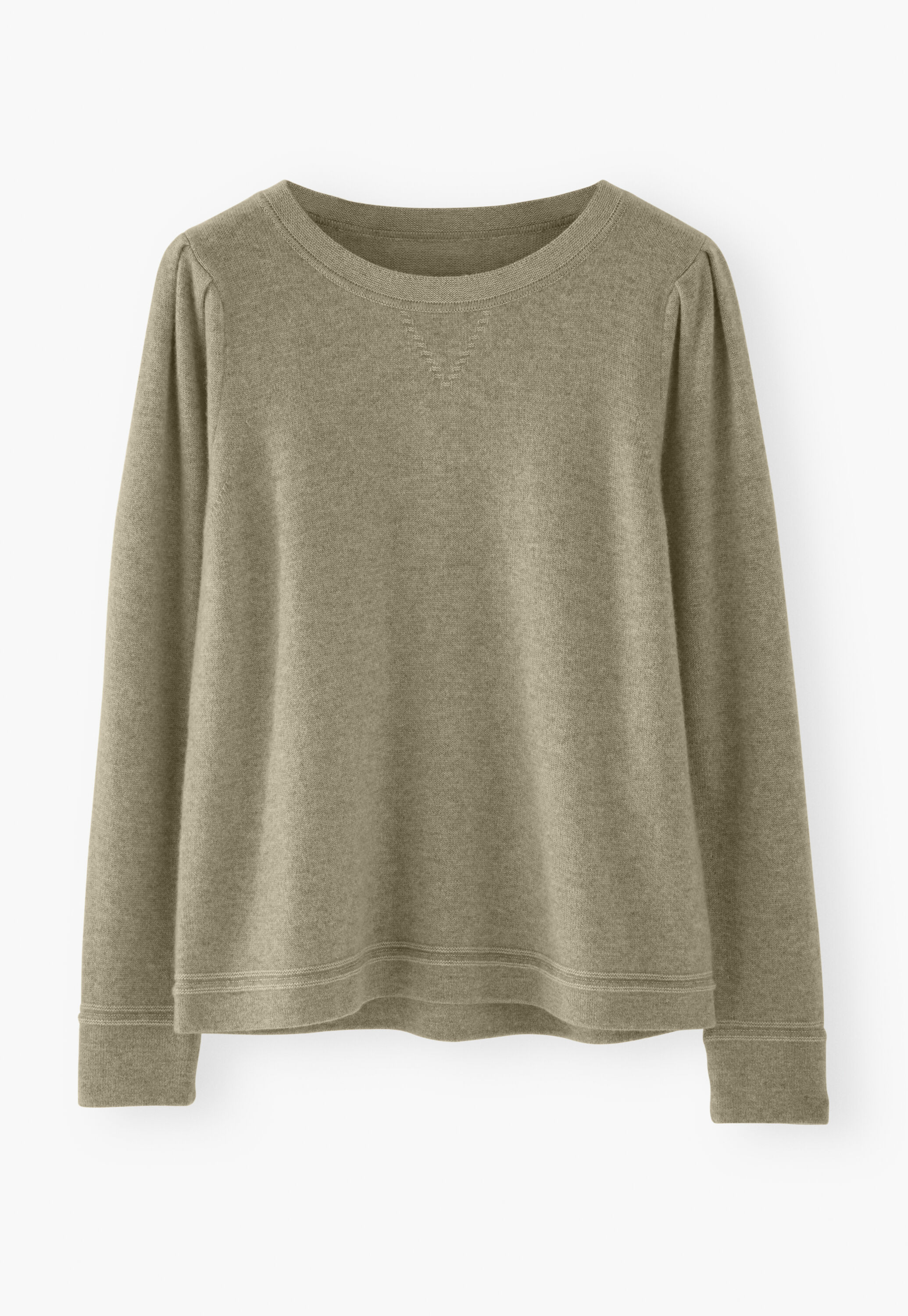 Pullover mit Puff&auml;rmeln