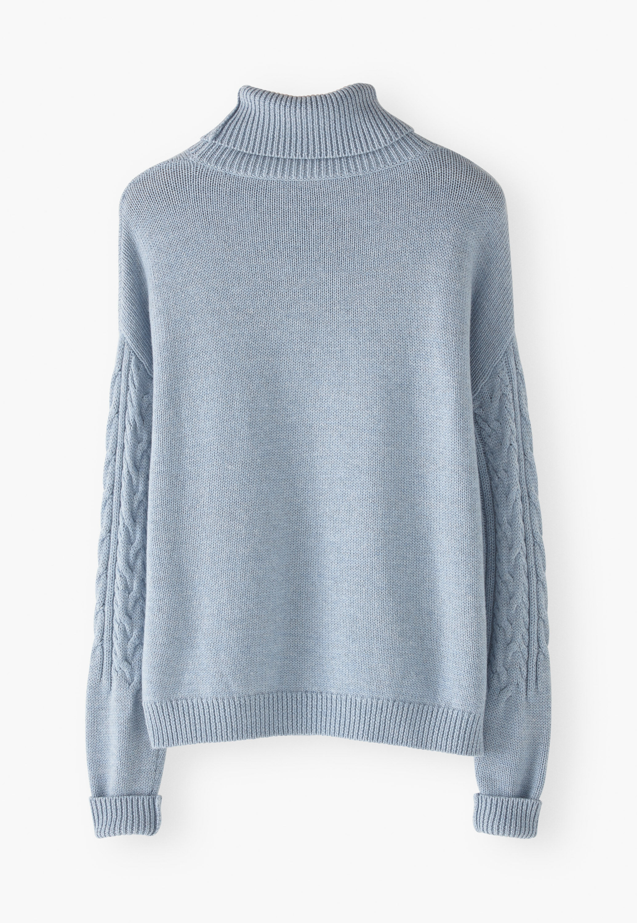 Pullover mit Zopfmuster