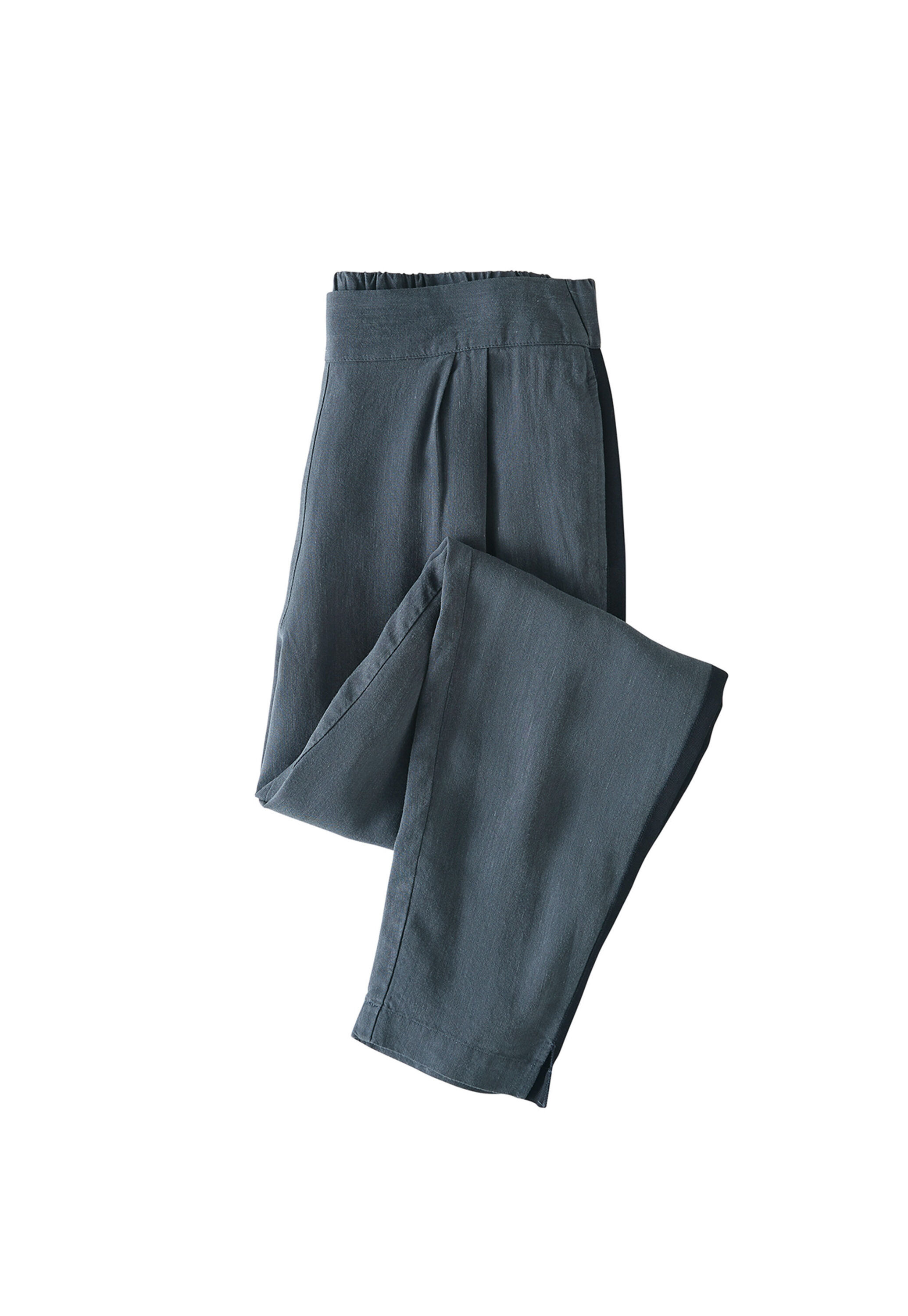 Schmal zulaufende Hose mit Streifen an den Seiten