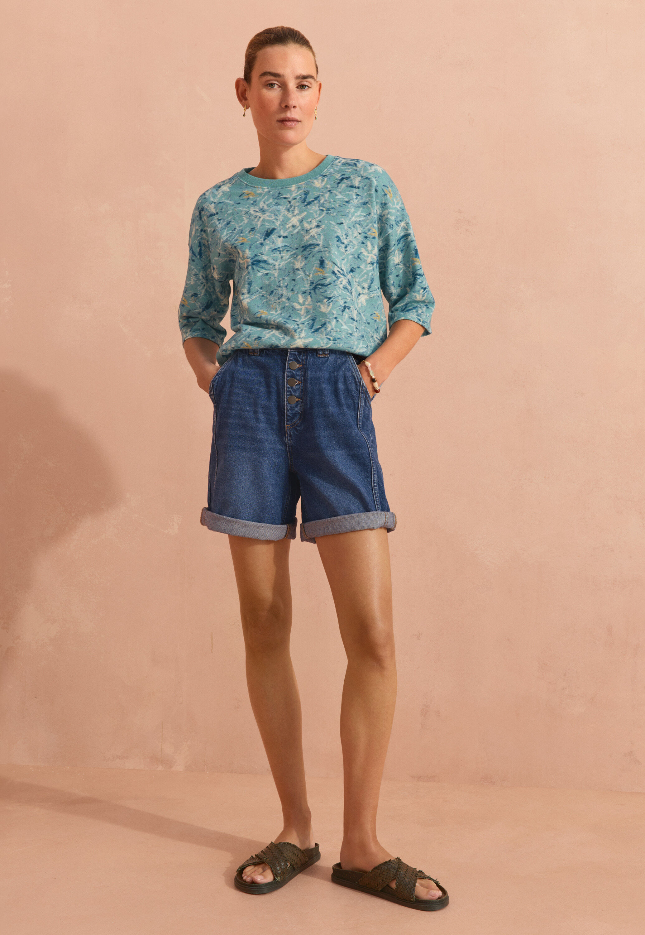 Shorts aus Denim