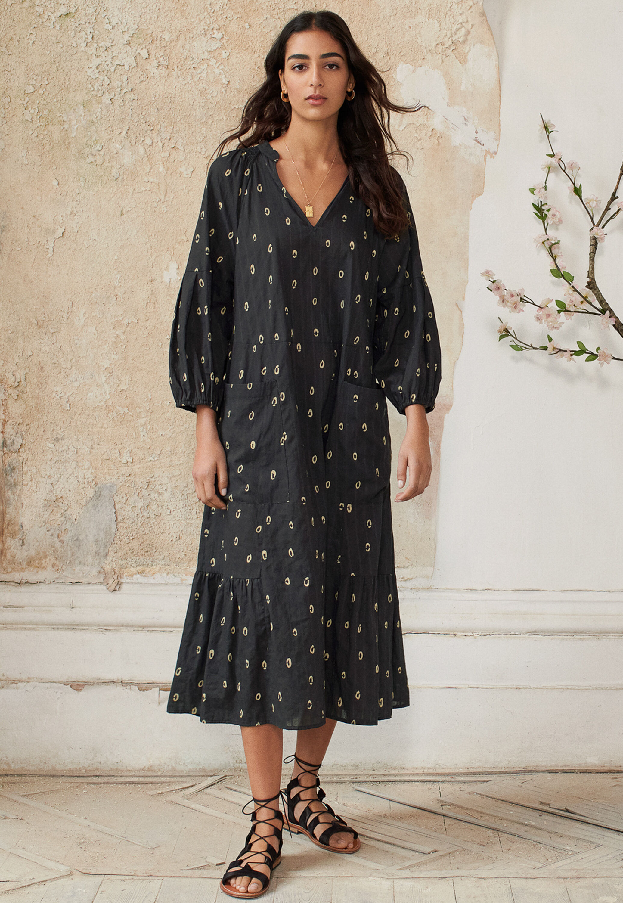 Bedrucktes Kleid