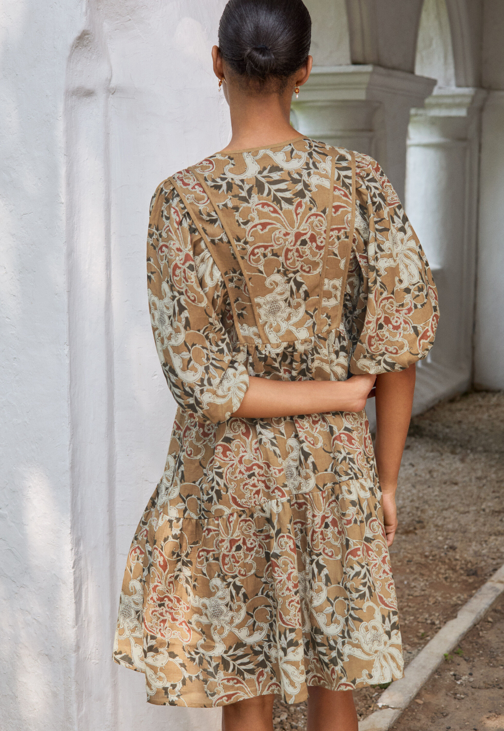 Bedrucktes Kleid