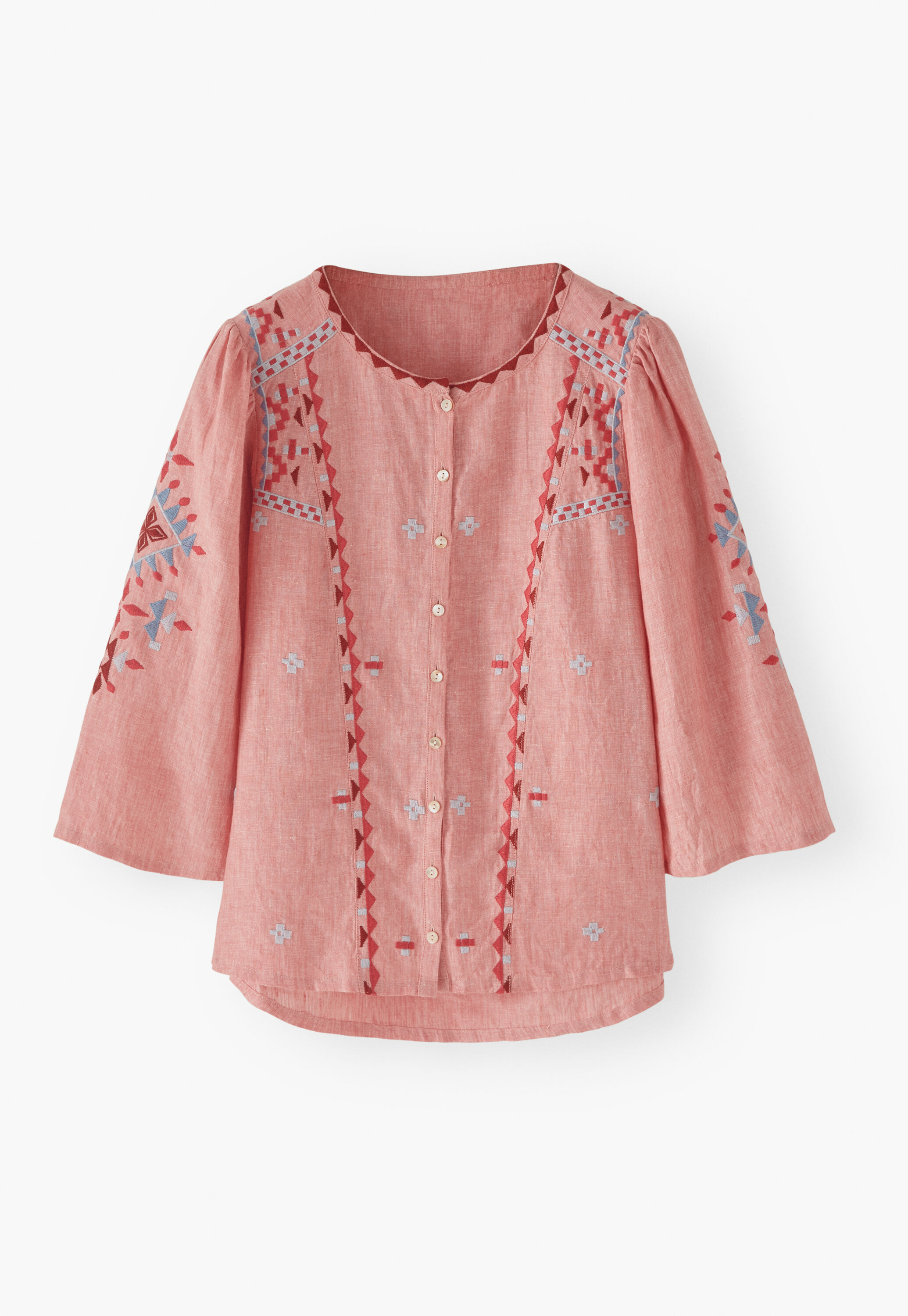 Bestickte Bluse