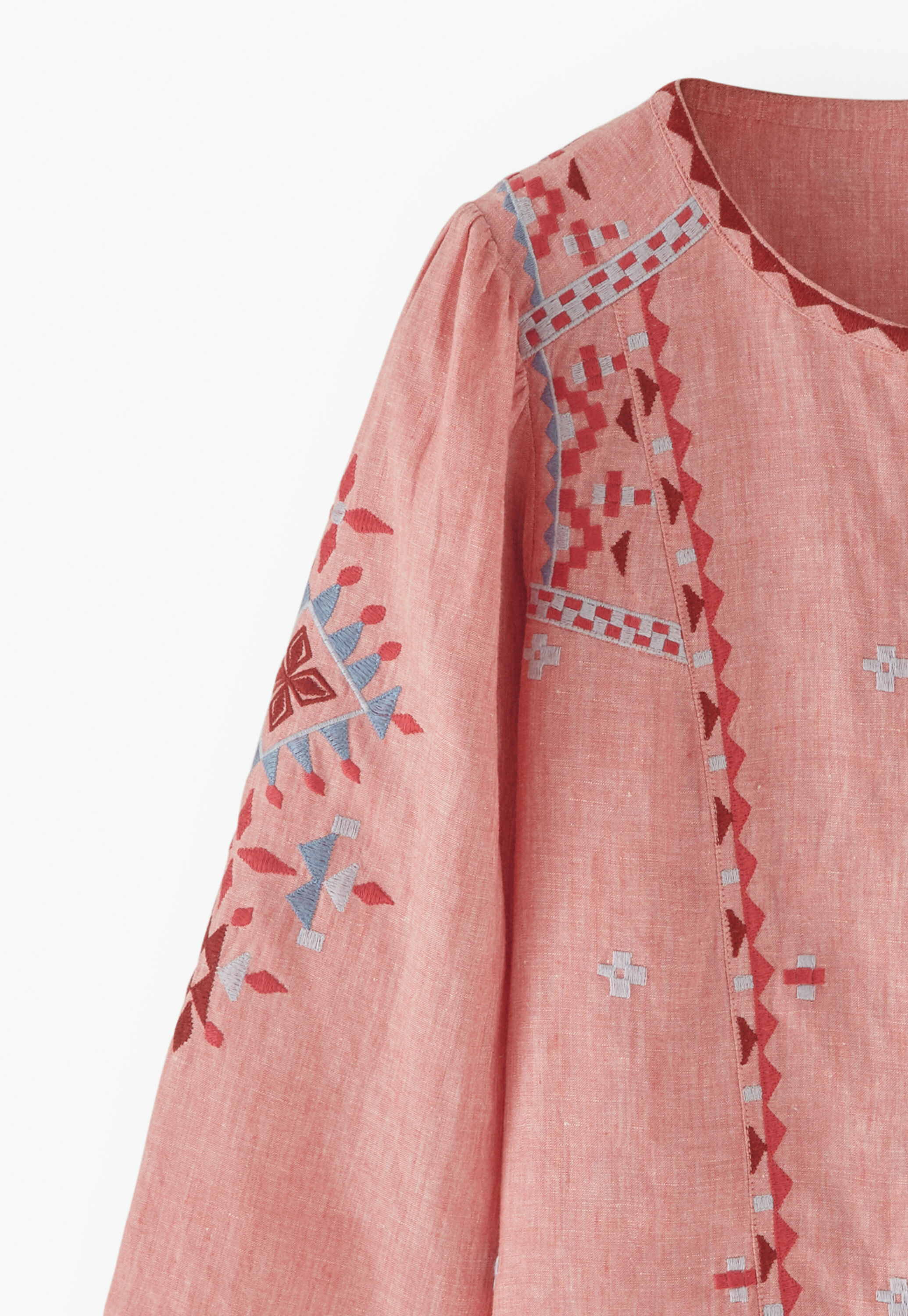 Bestickte Bluse