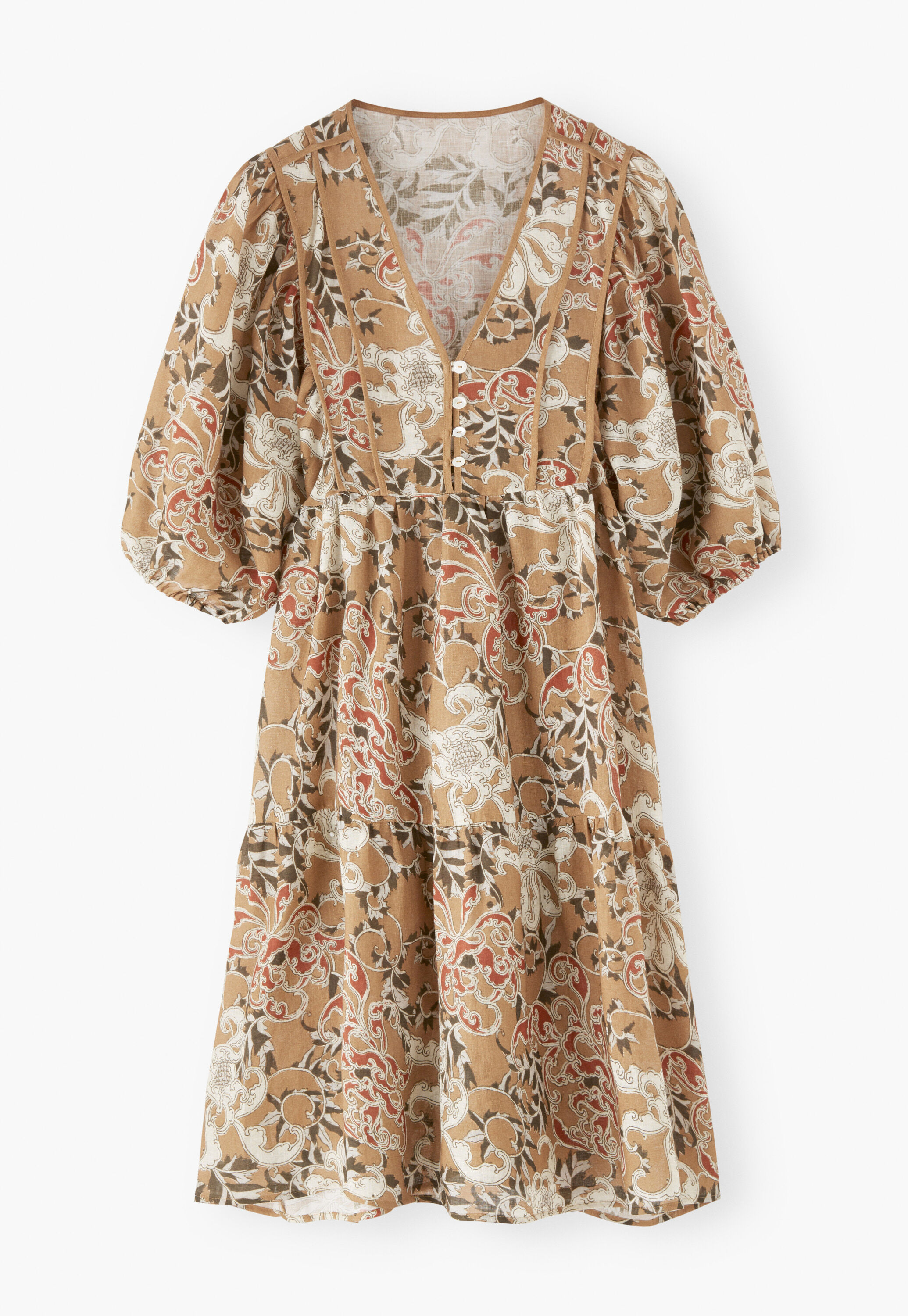 Bedrucktes Kleid