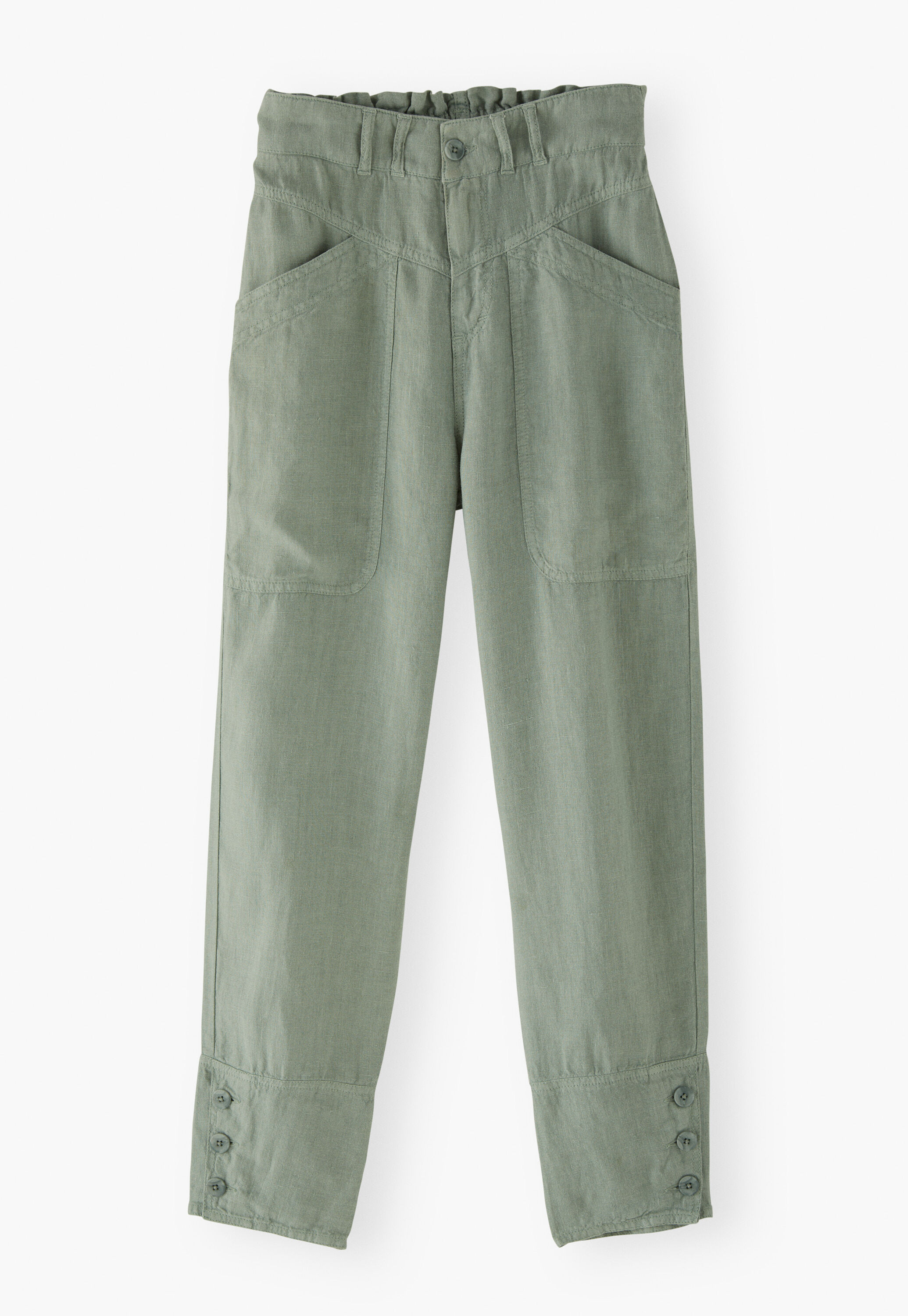 K&uuml;rzer geschnittene Hose