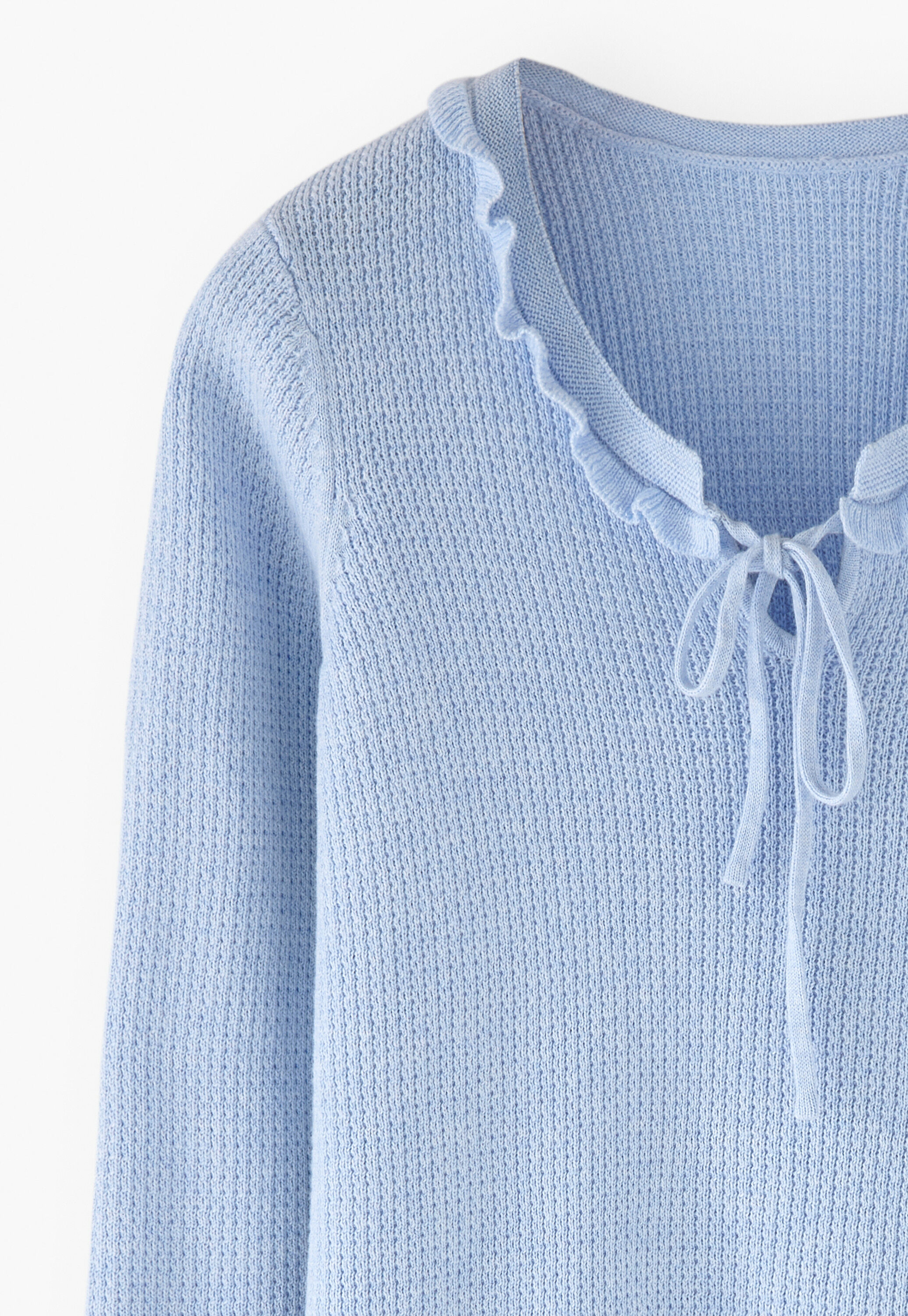Pullover mit Bindeband