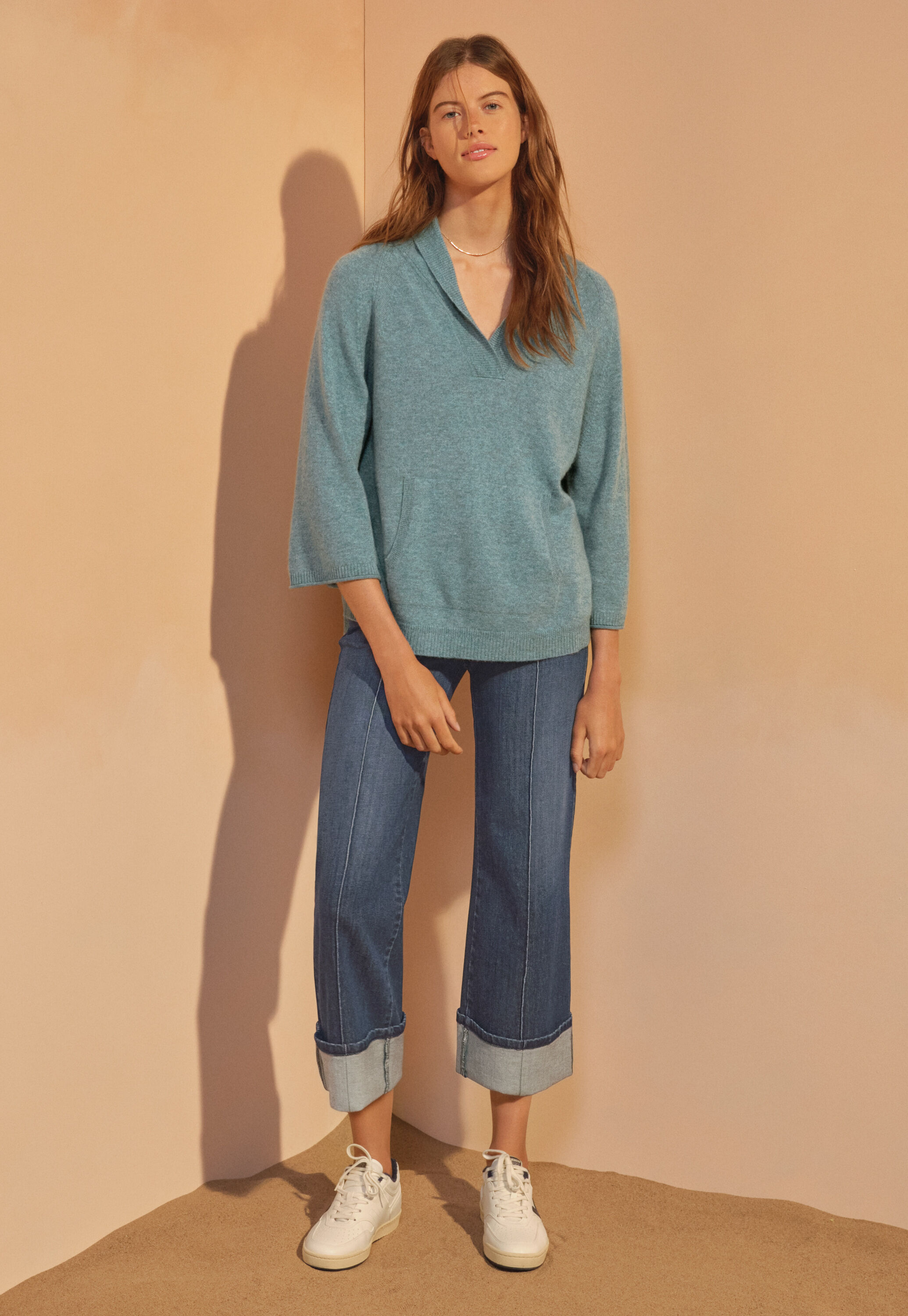 Pullover mit weiten &Auml;rmeln