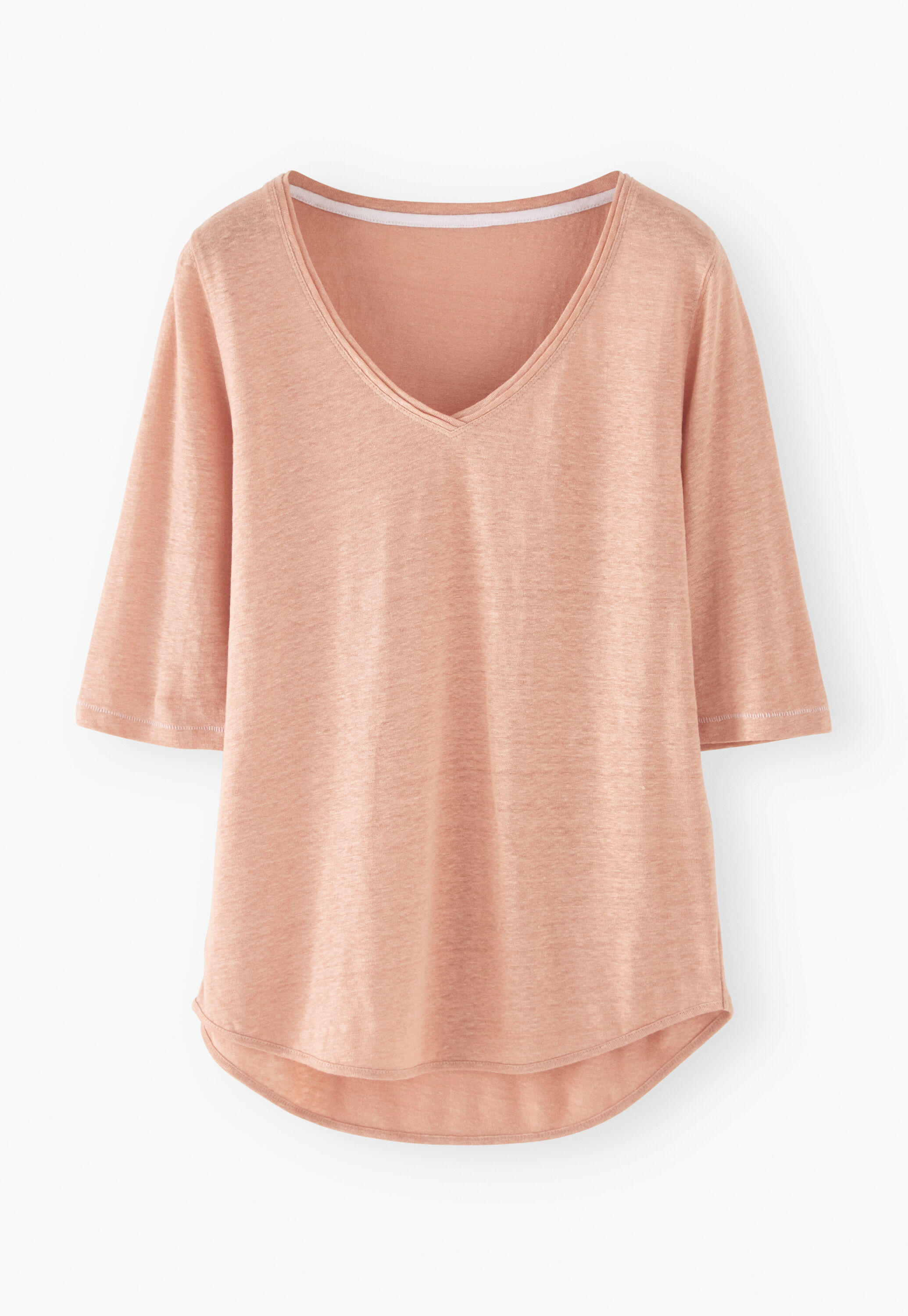T-Shirt mit V-Ausschnitt