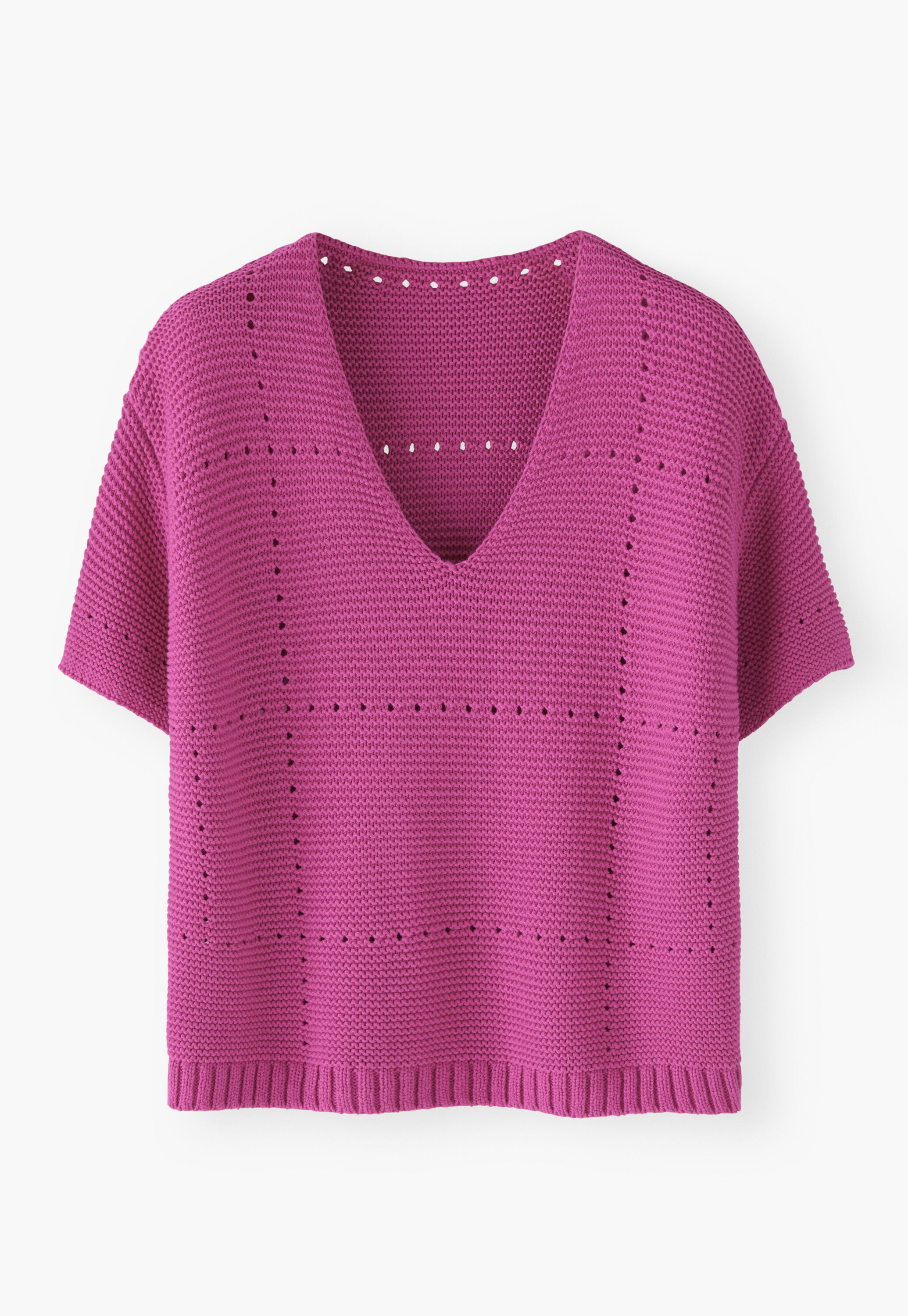Pullover mit V-Ausschnitt
