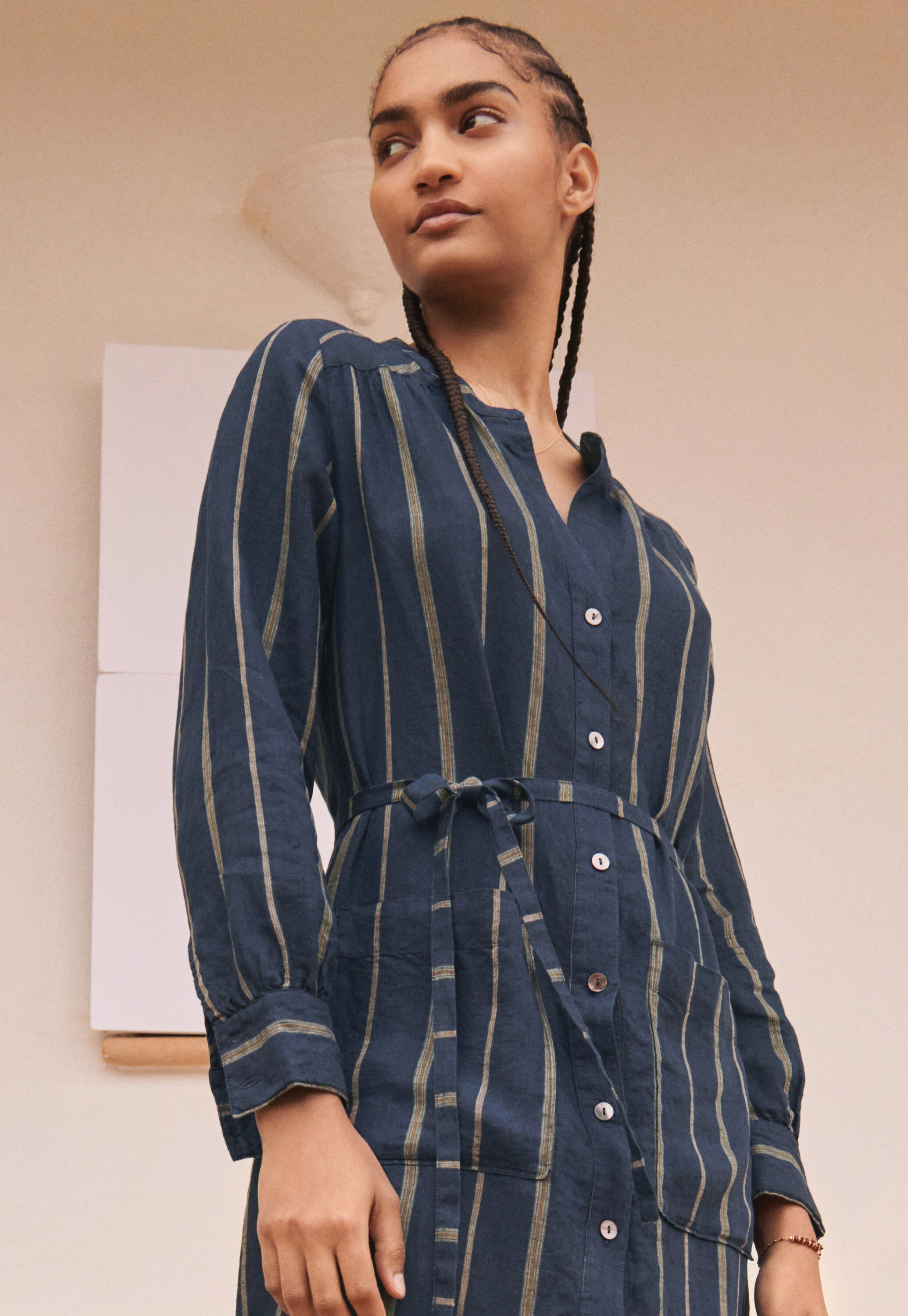 Gestreiftes Kleid