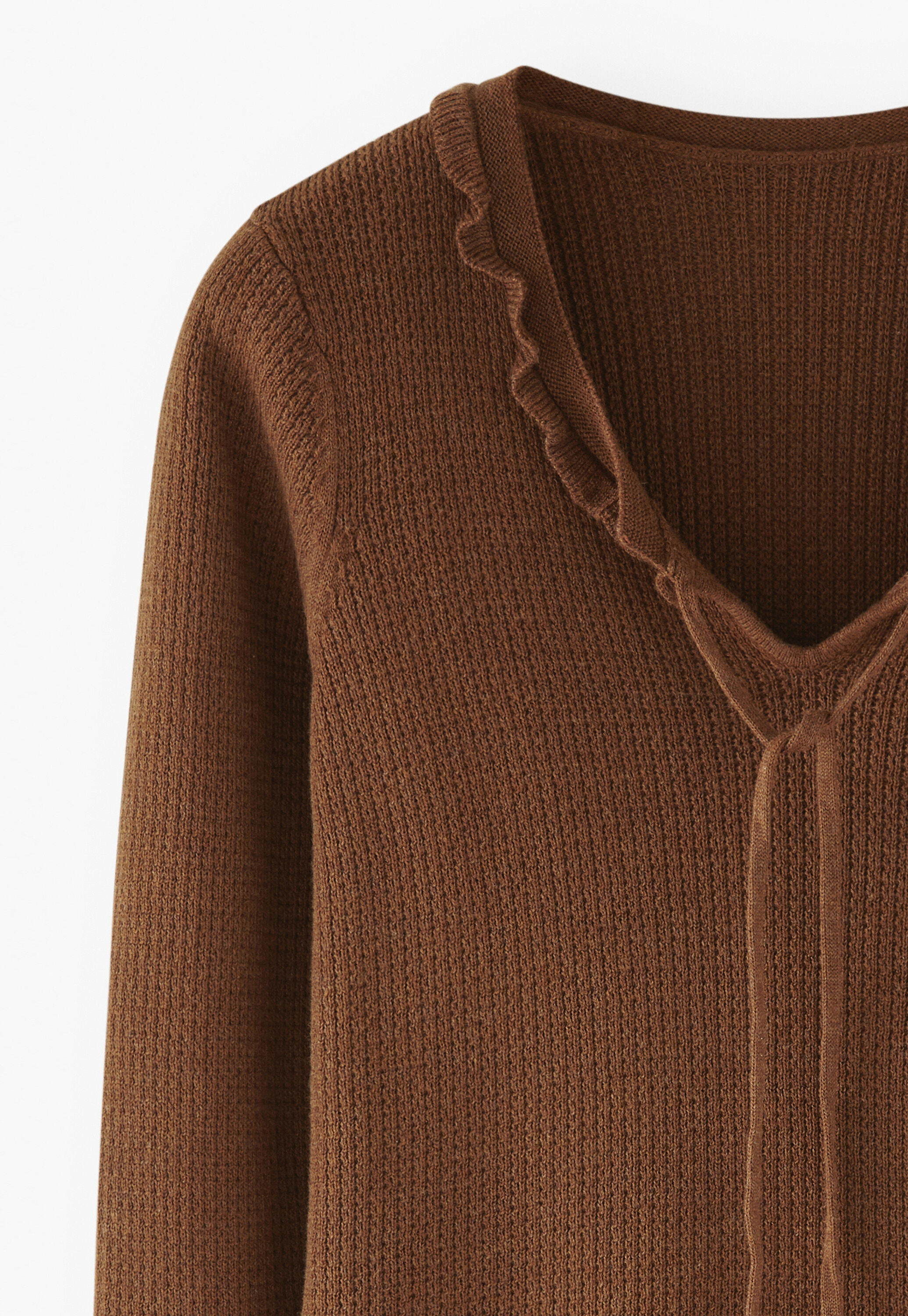 Pullover mit Bindeband