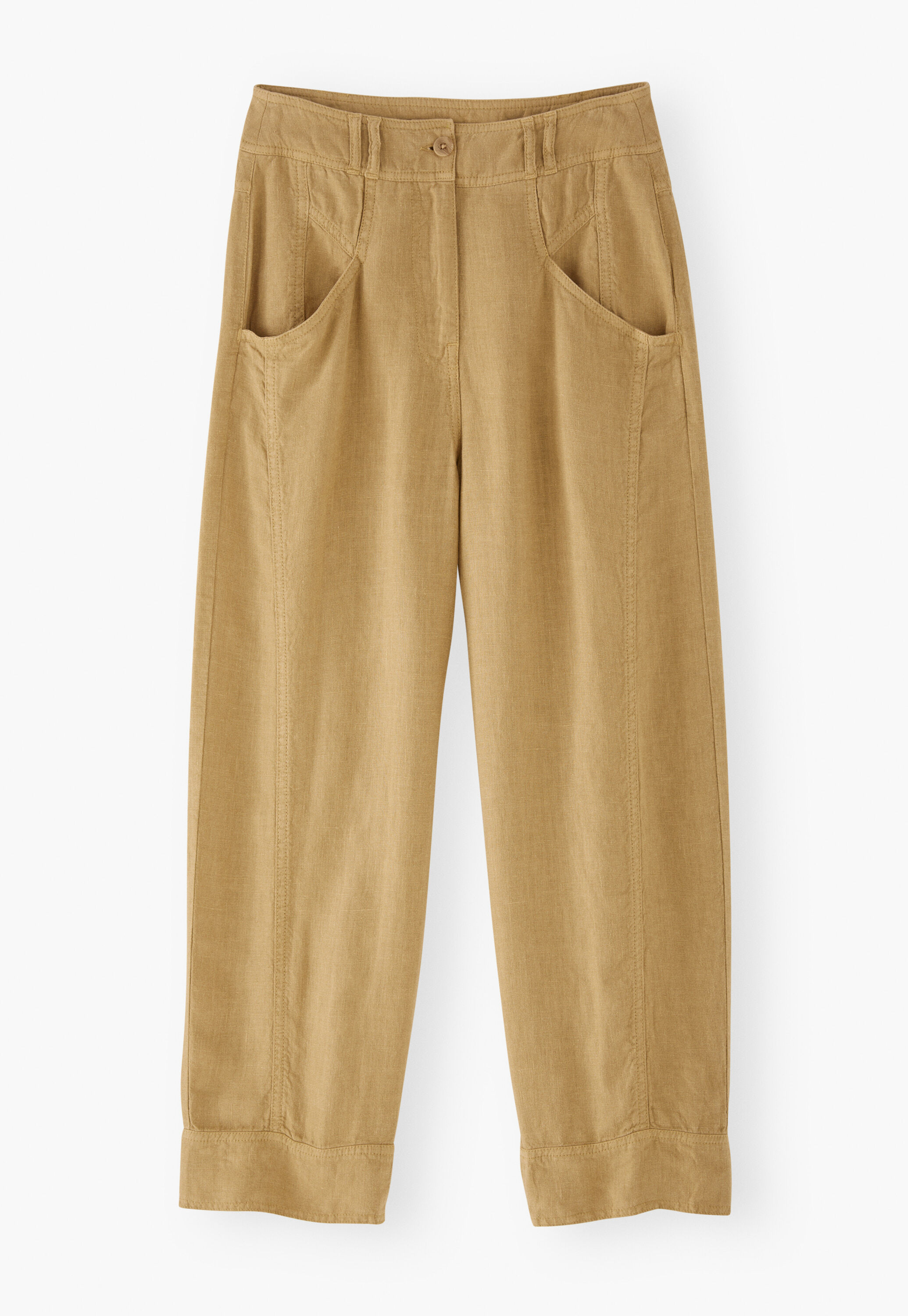 K&uuml;rzer geschnittene Hose