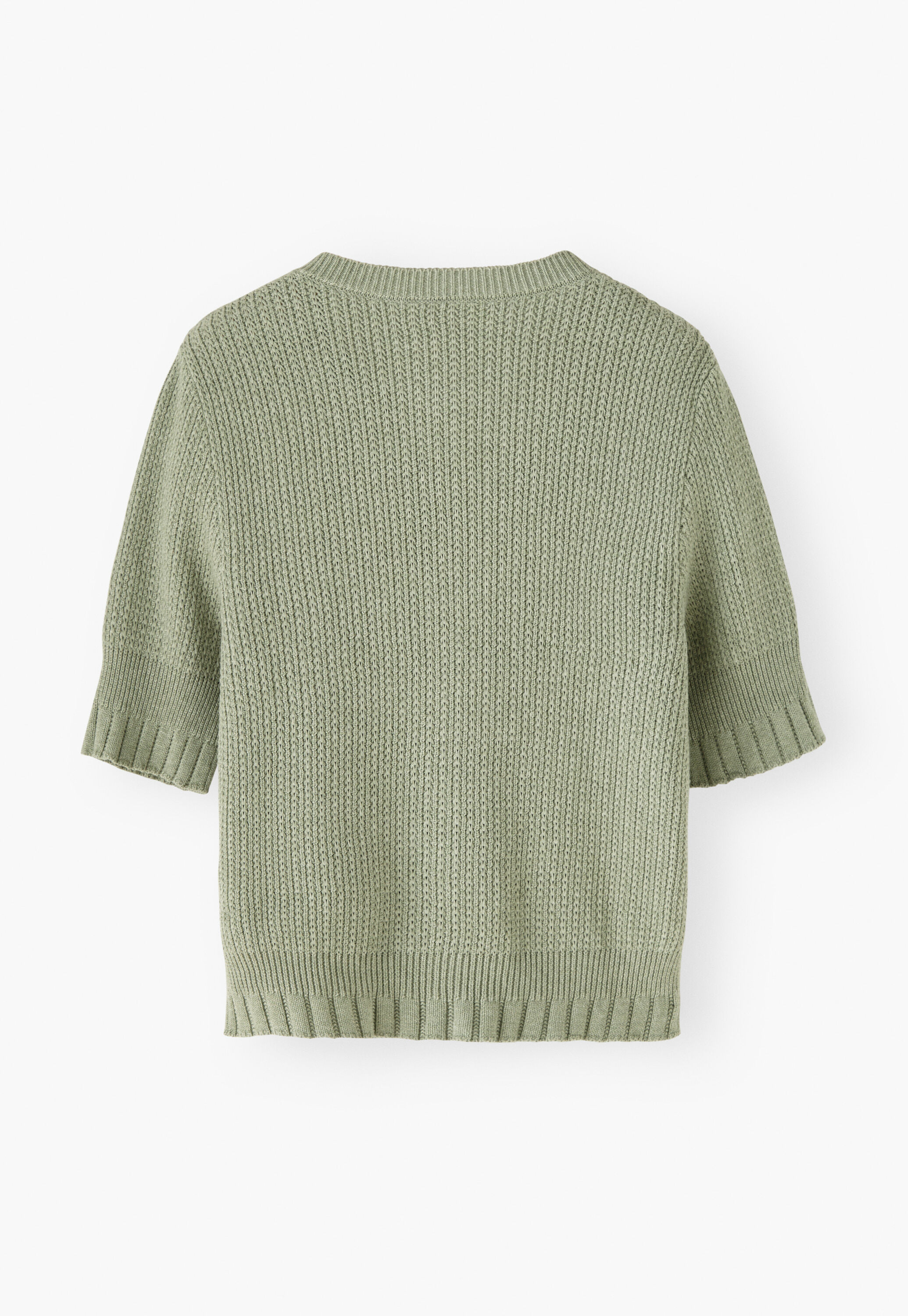 Fangmuster-Pullover