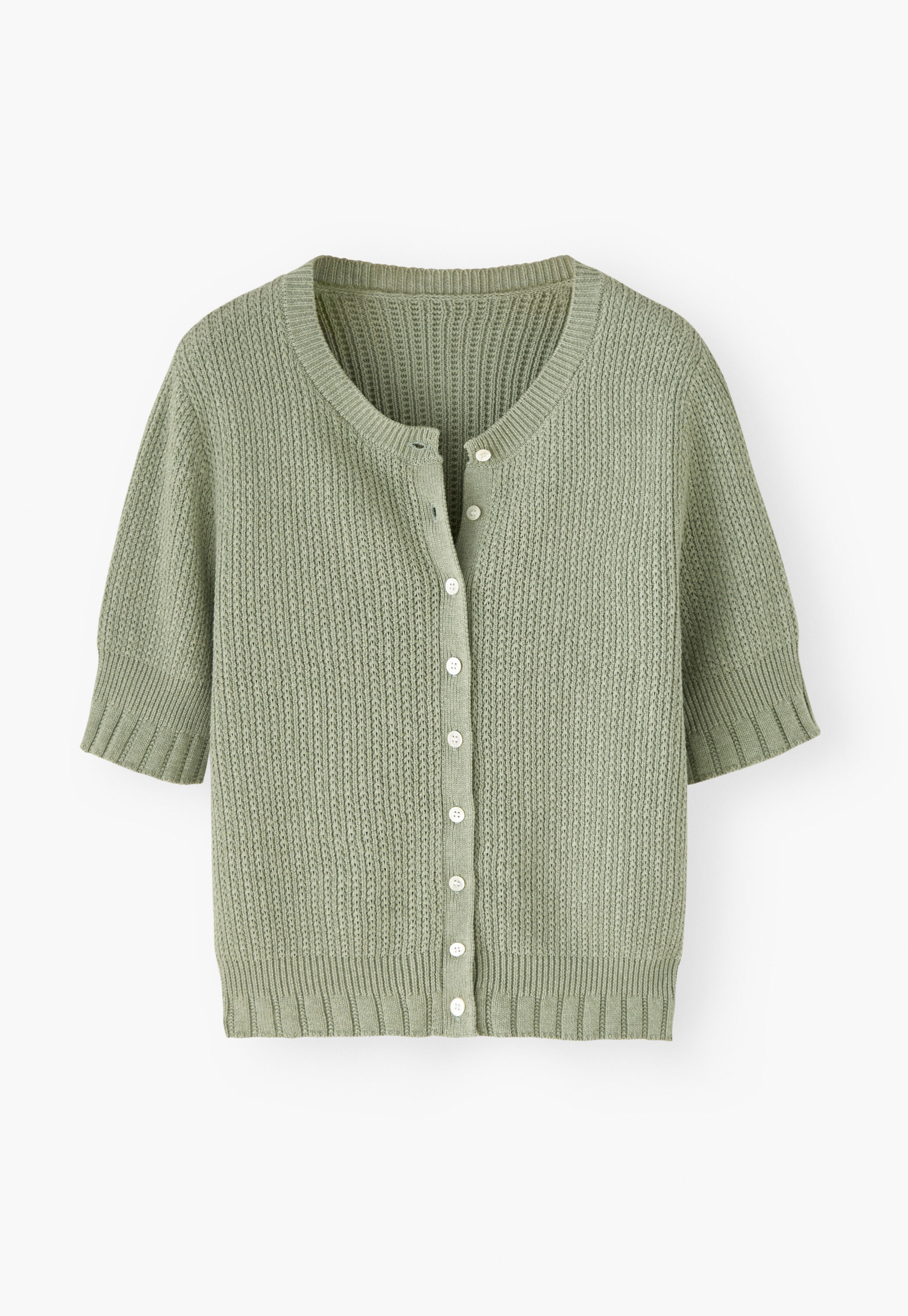 Fangmuster-Pullover