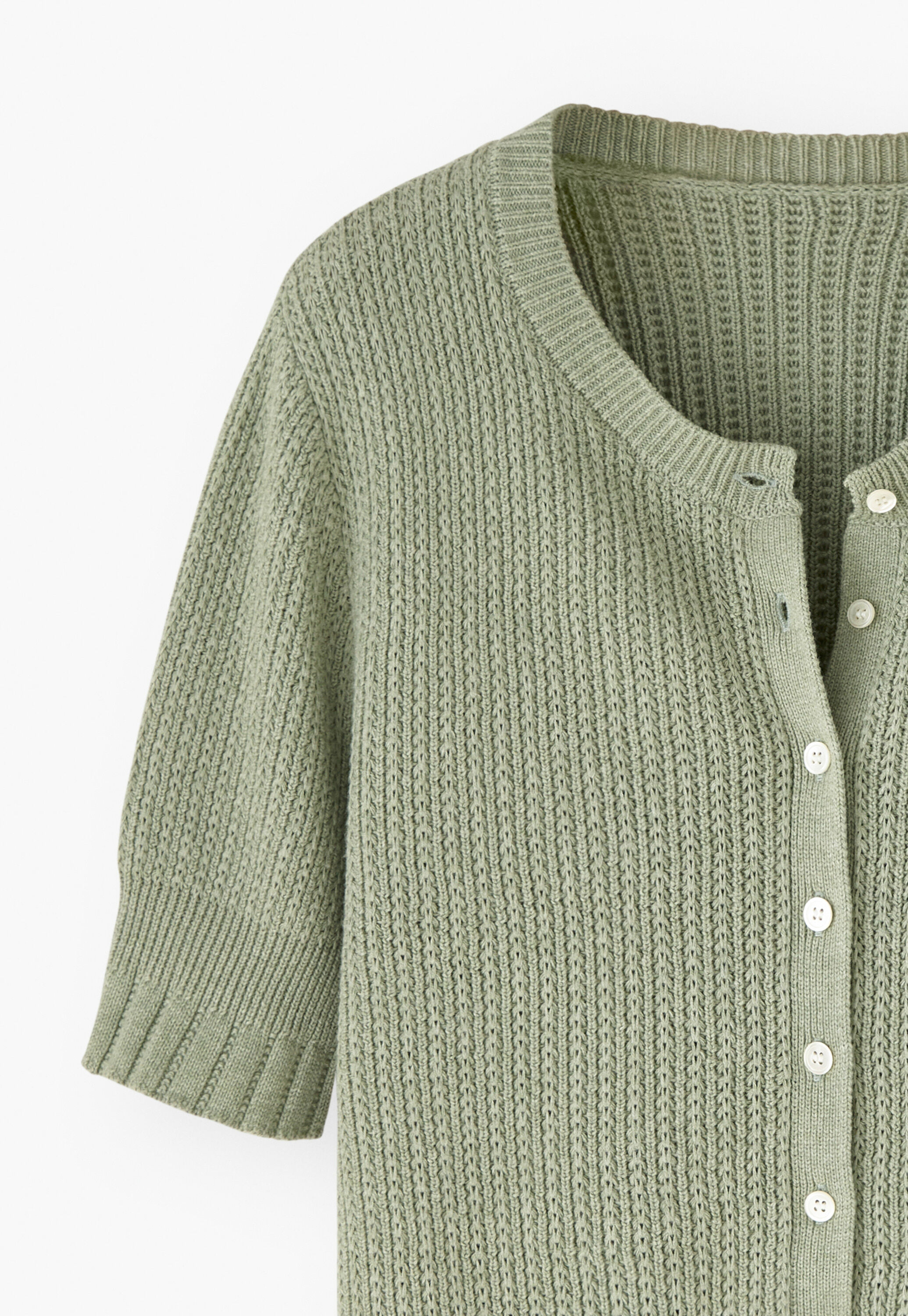 Fangmuster-Pullover