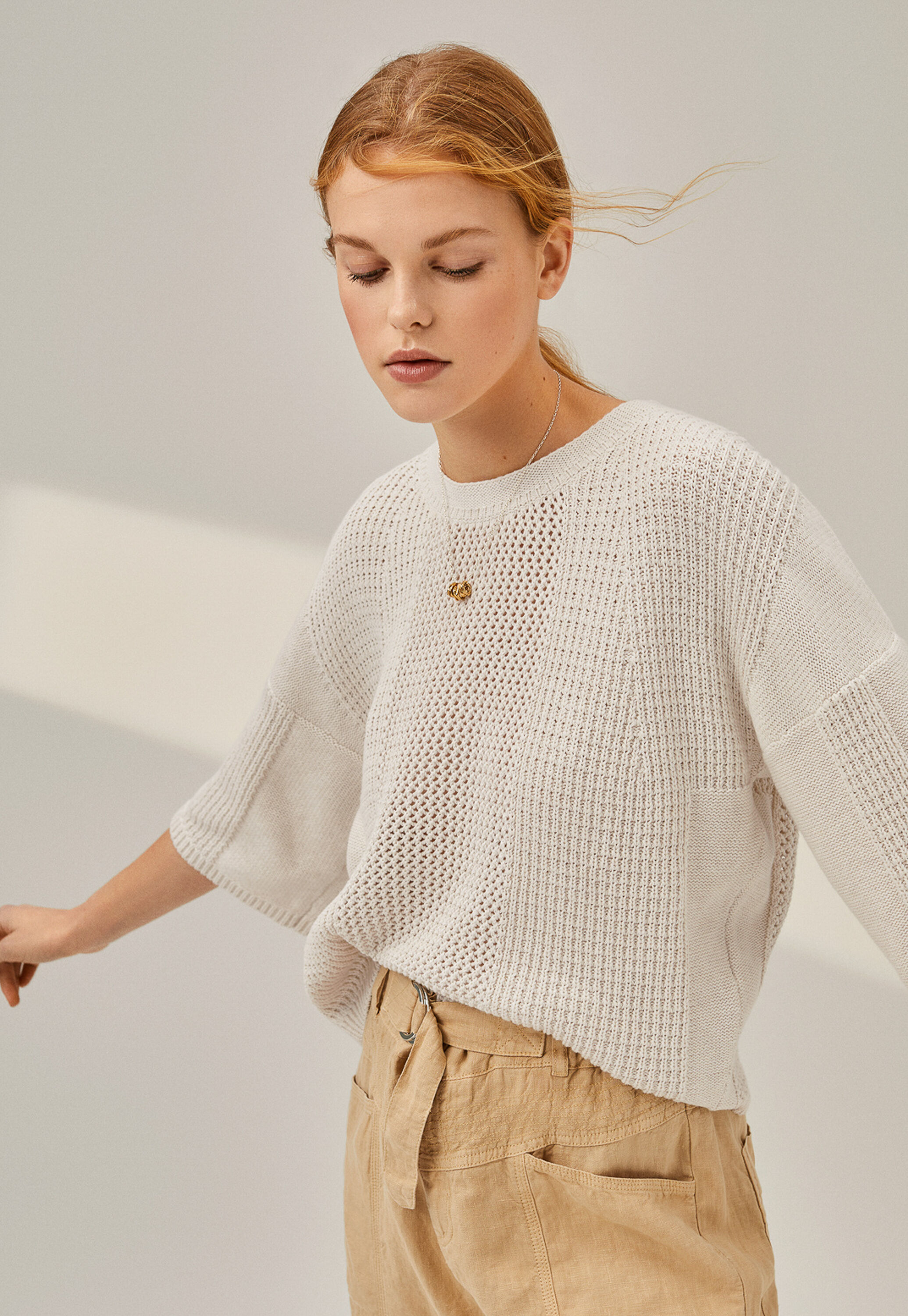 Jacquard-Pullover