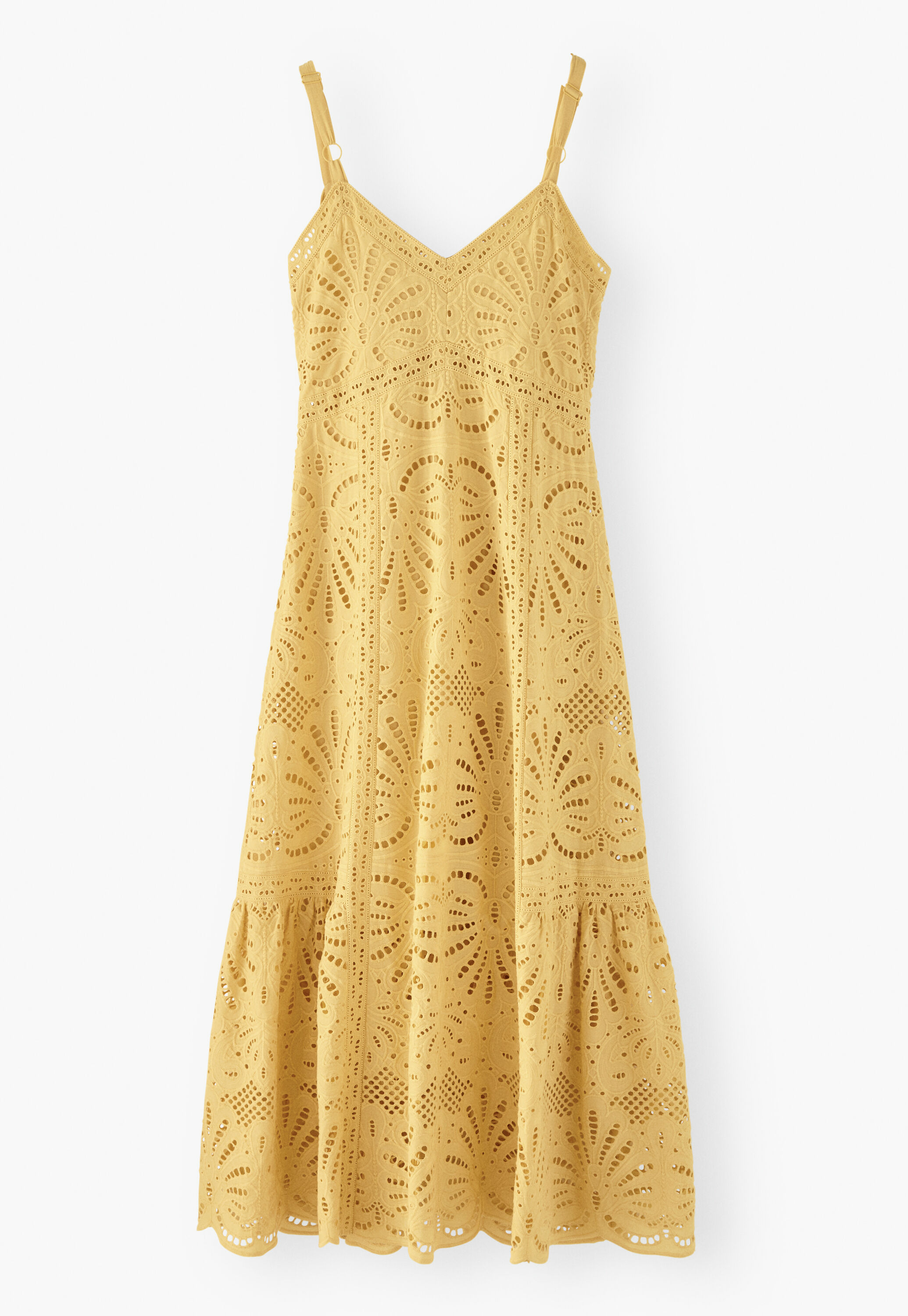 Broderie-Anglaise-Kleid