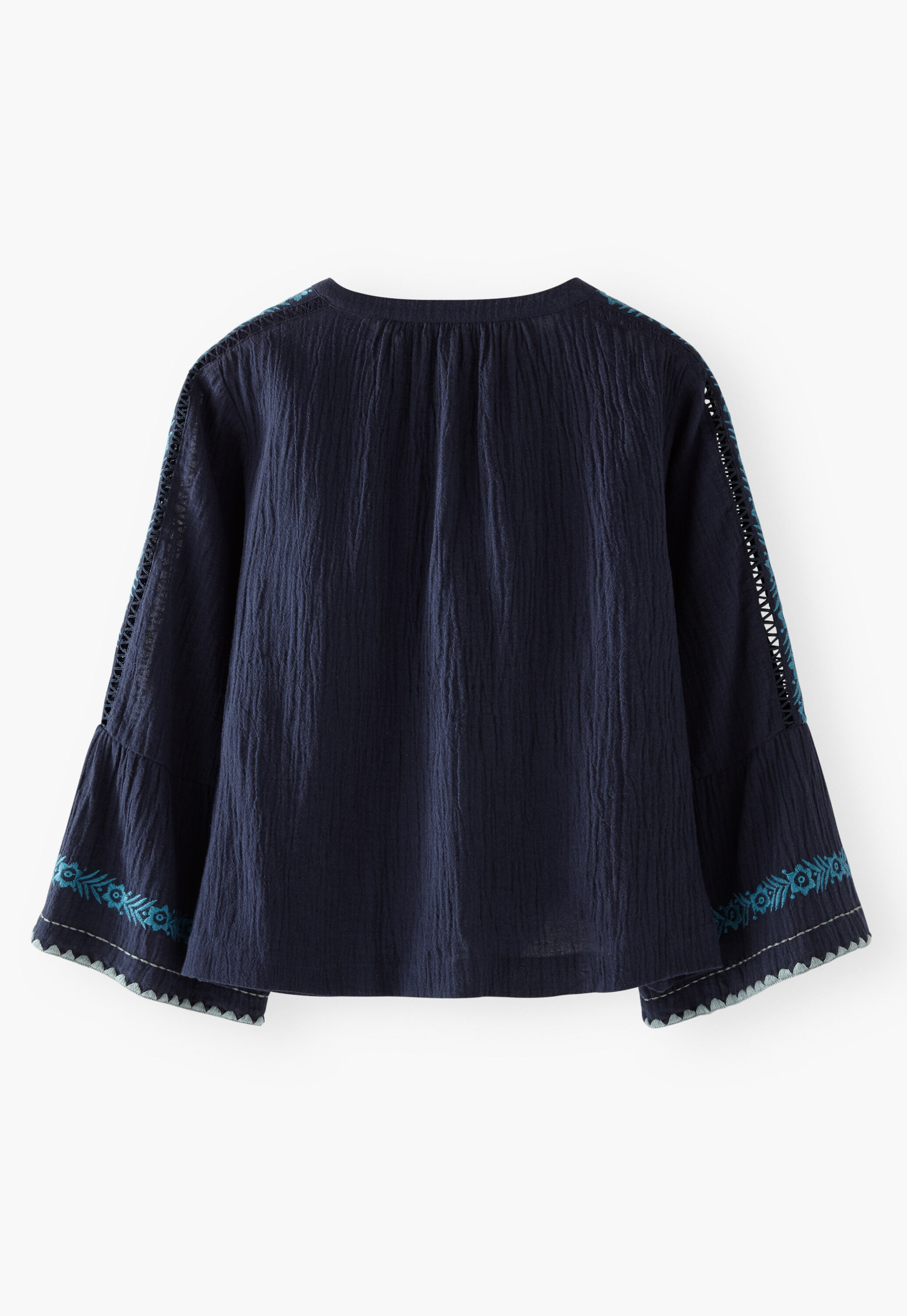 Bluse mit Bindeband