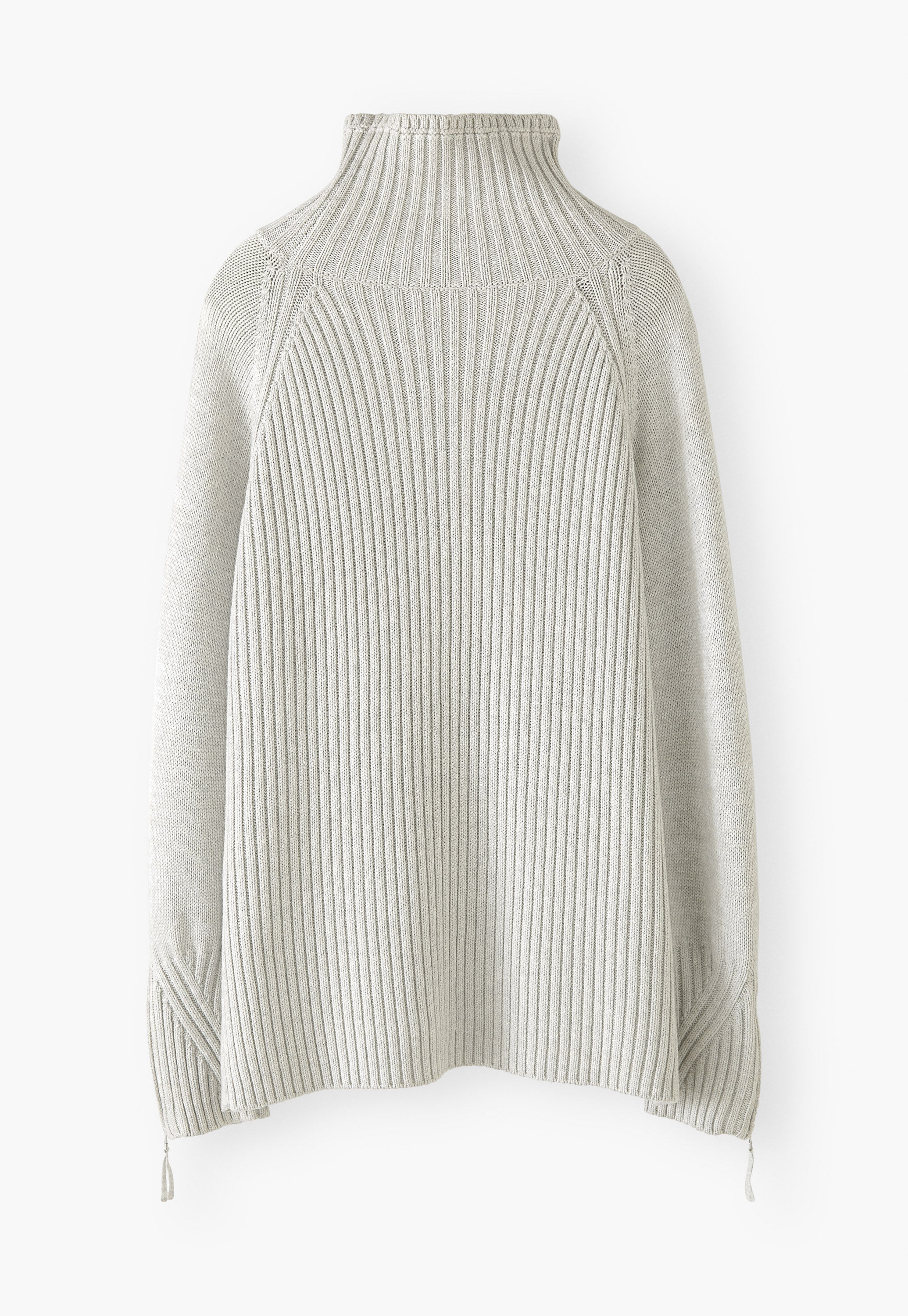 Pullover mit Trichterkragen
