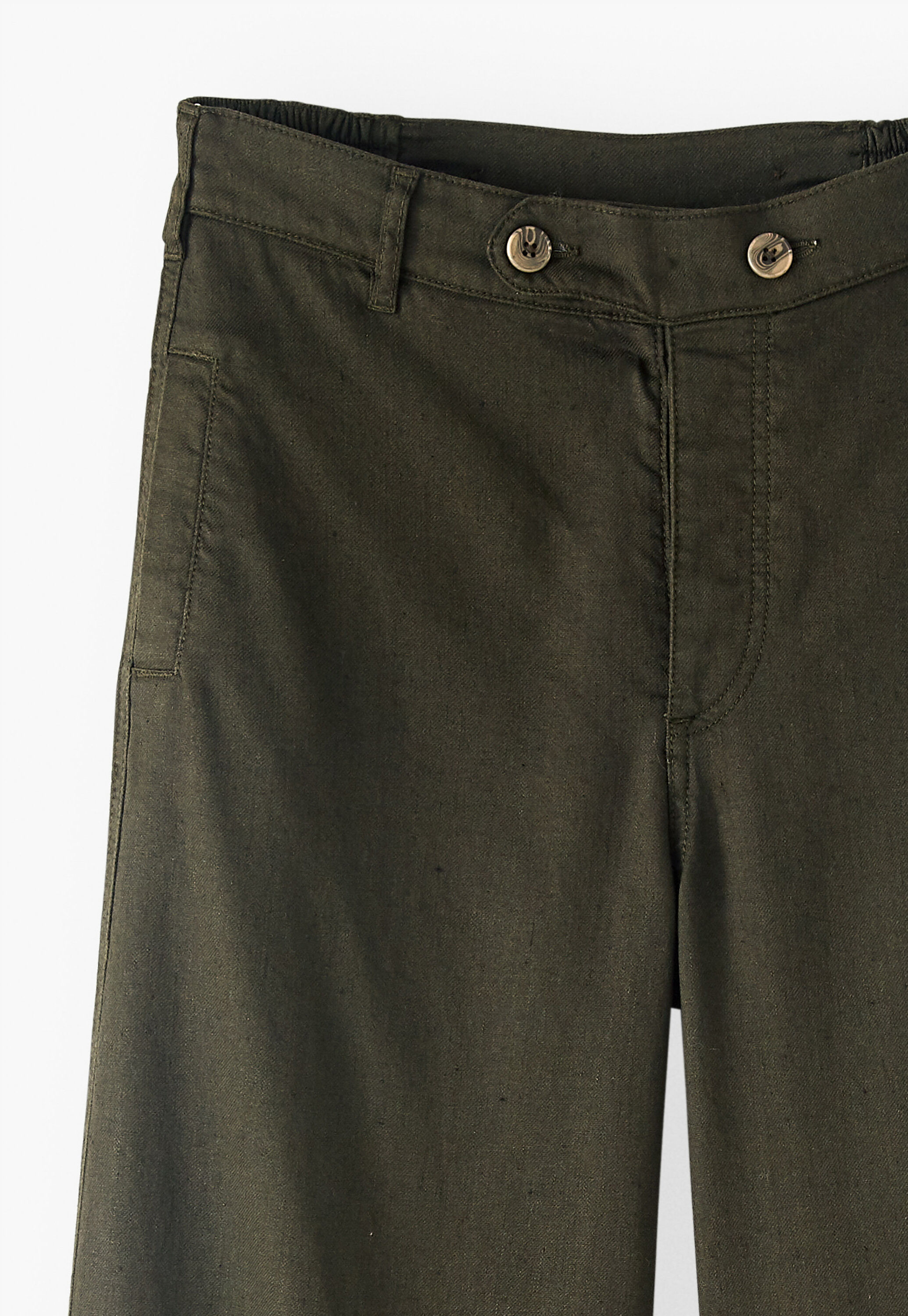 Hose mit weitem Bein