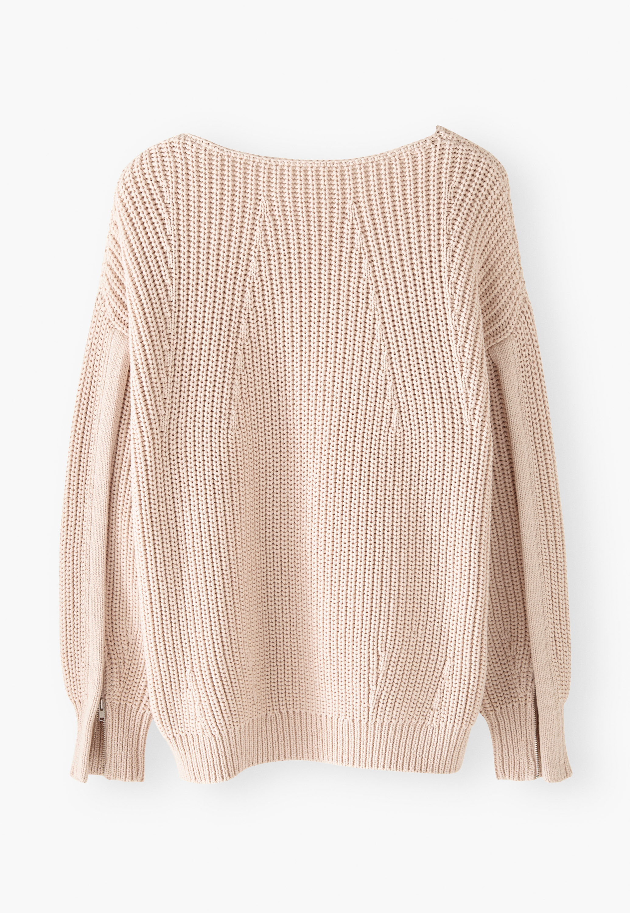 Gerippter Pullover