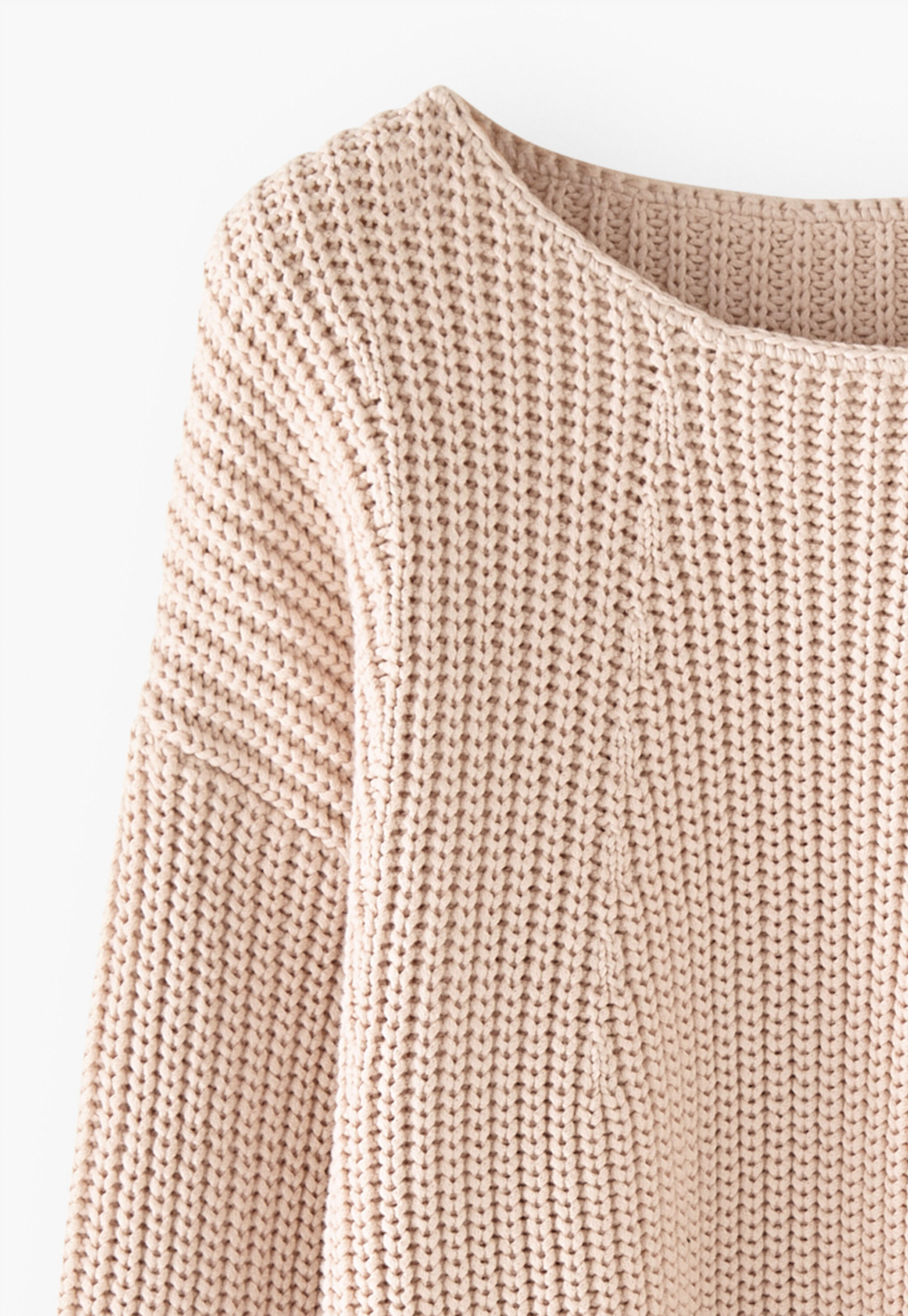 Gerippter Pullover