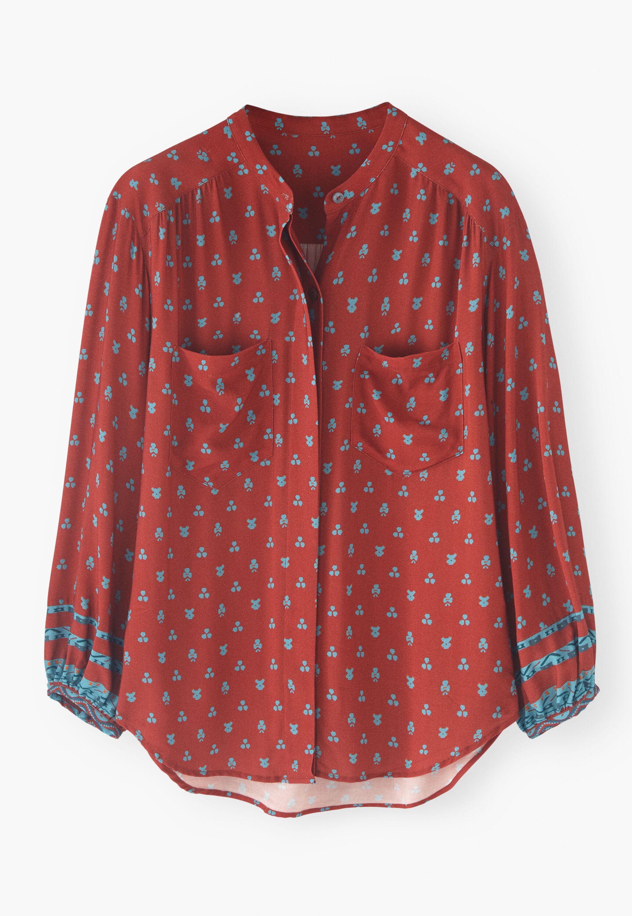 Bedruckte Bluse