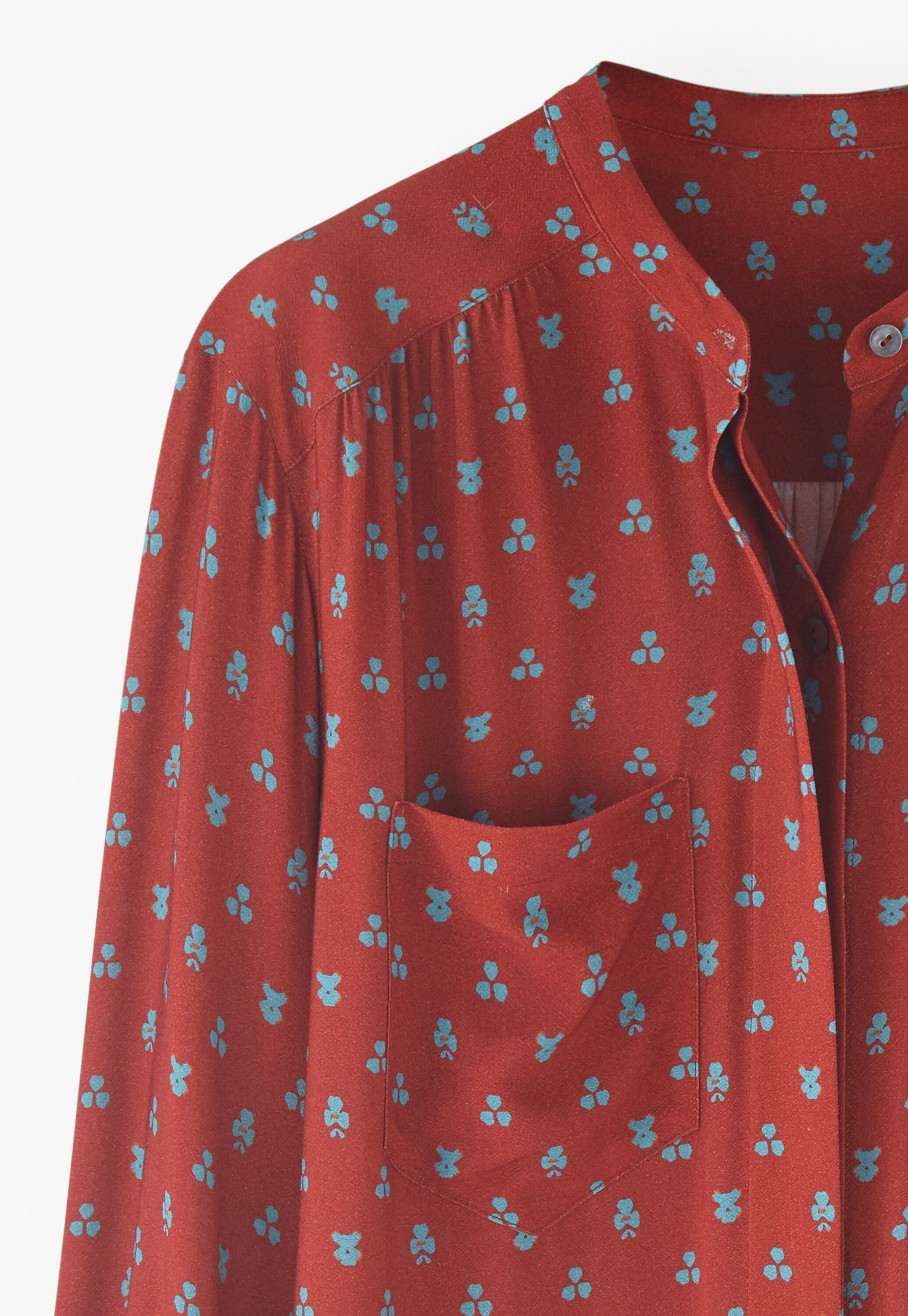 Bedruckte Bluse