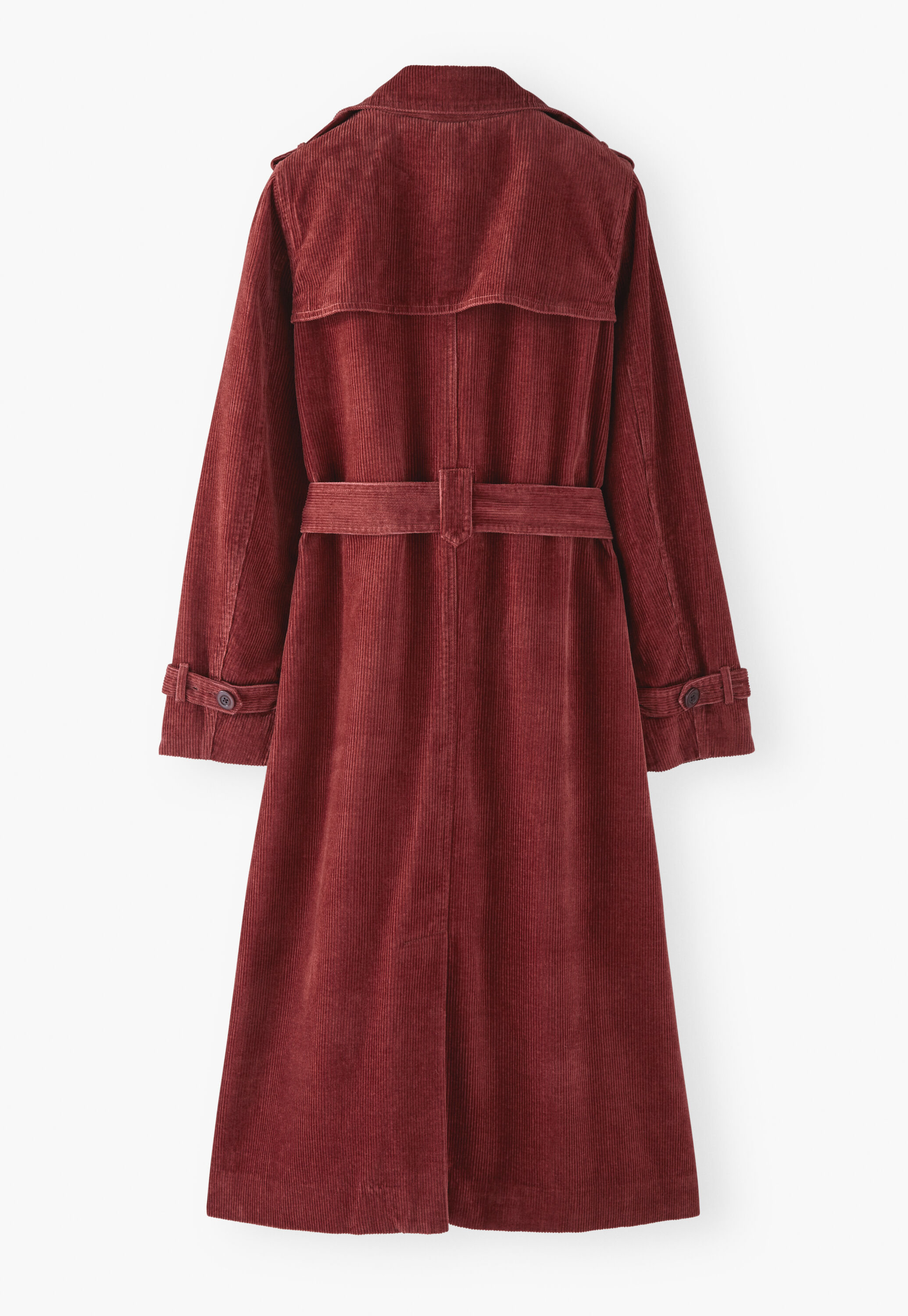Trenchcoat aus Cord