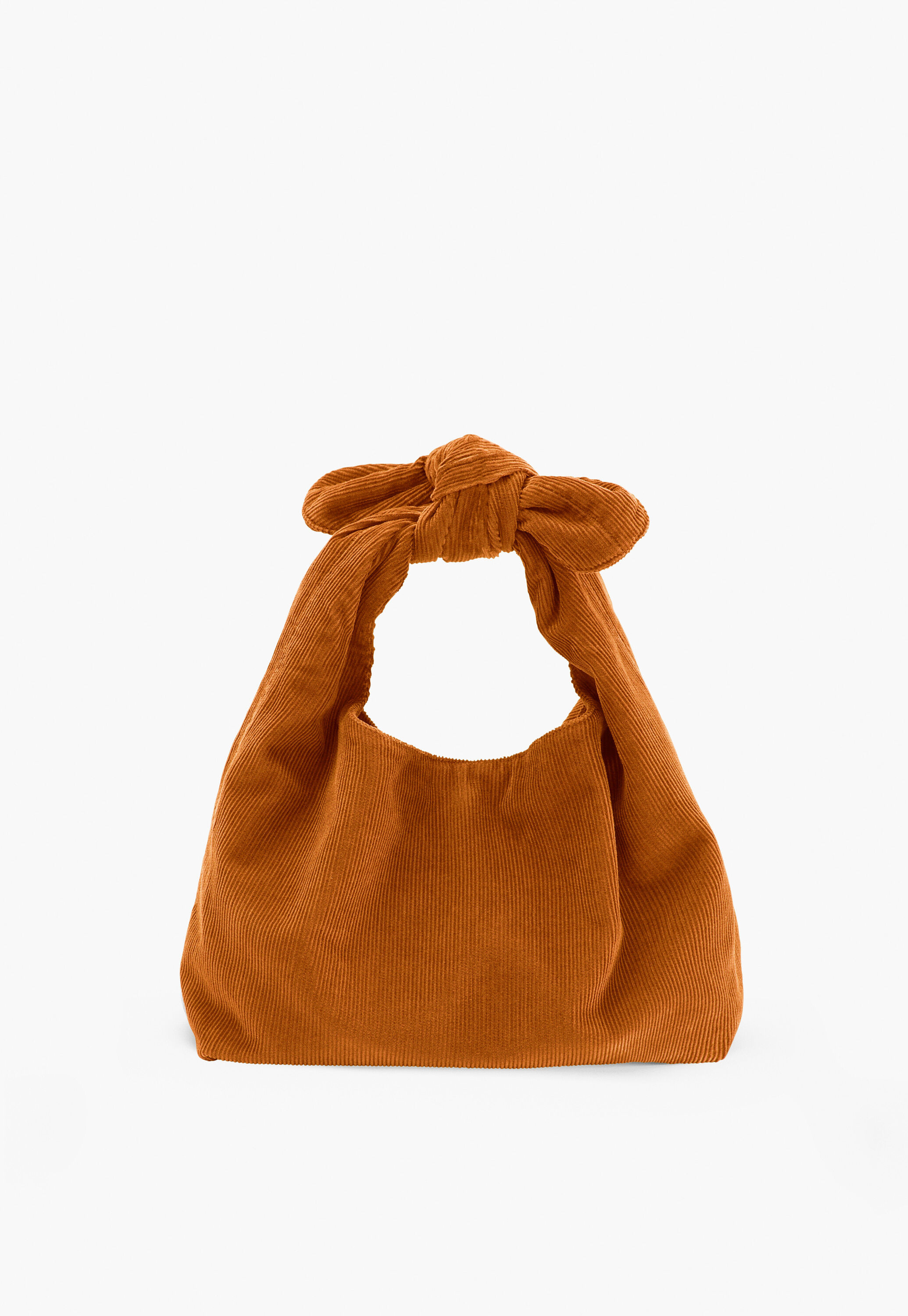 Tasche mit Knotengriff, Rost, large