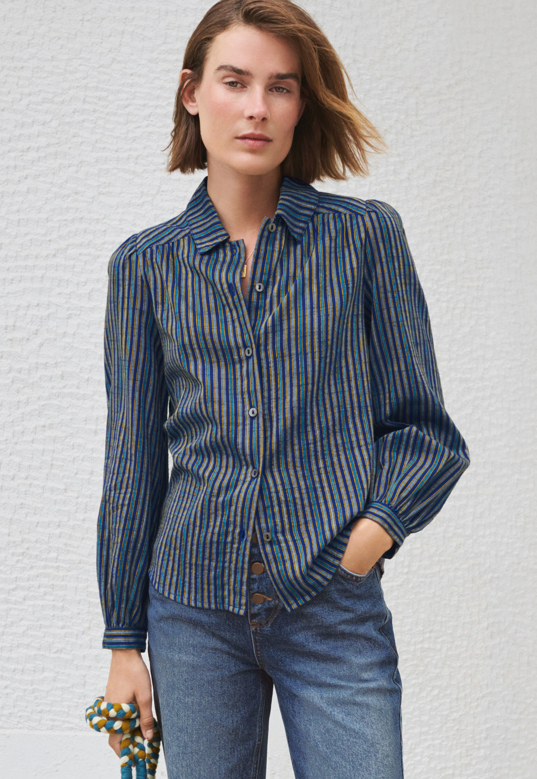 Gestreifte Bluse