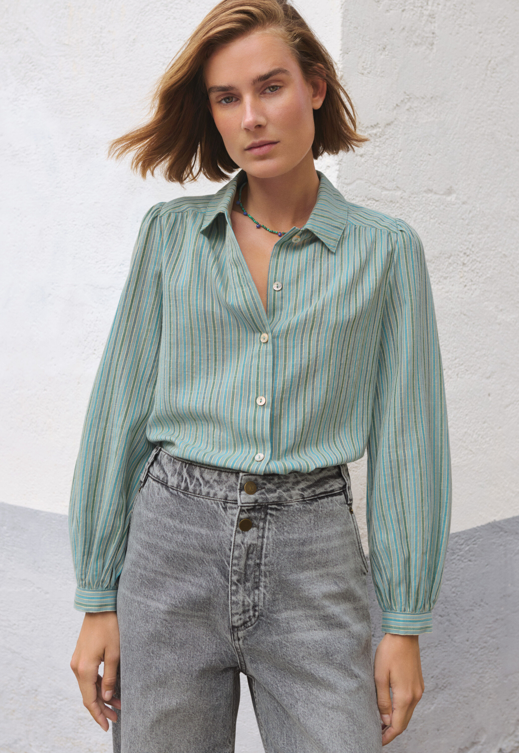Gestreifte Bluse